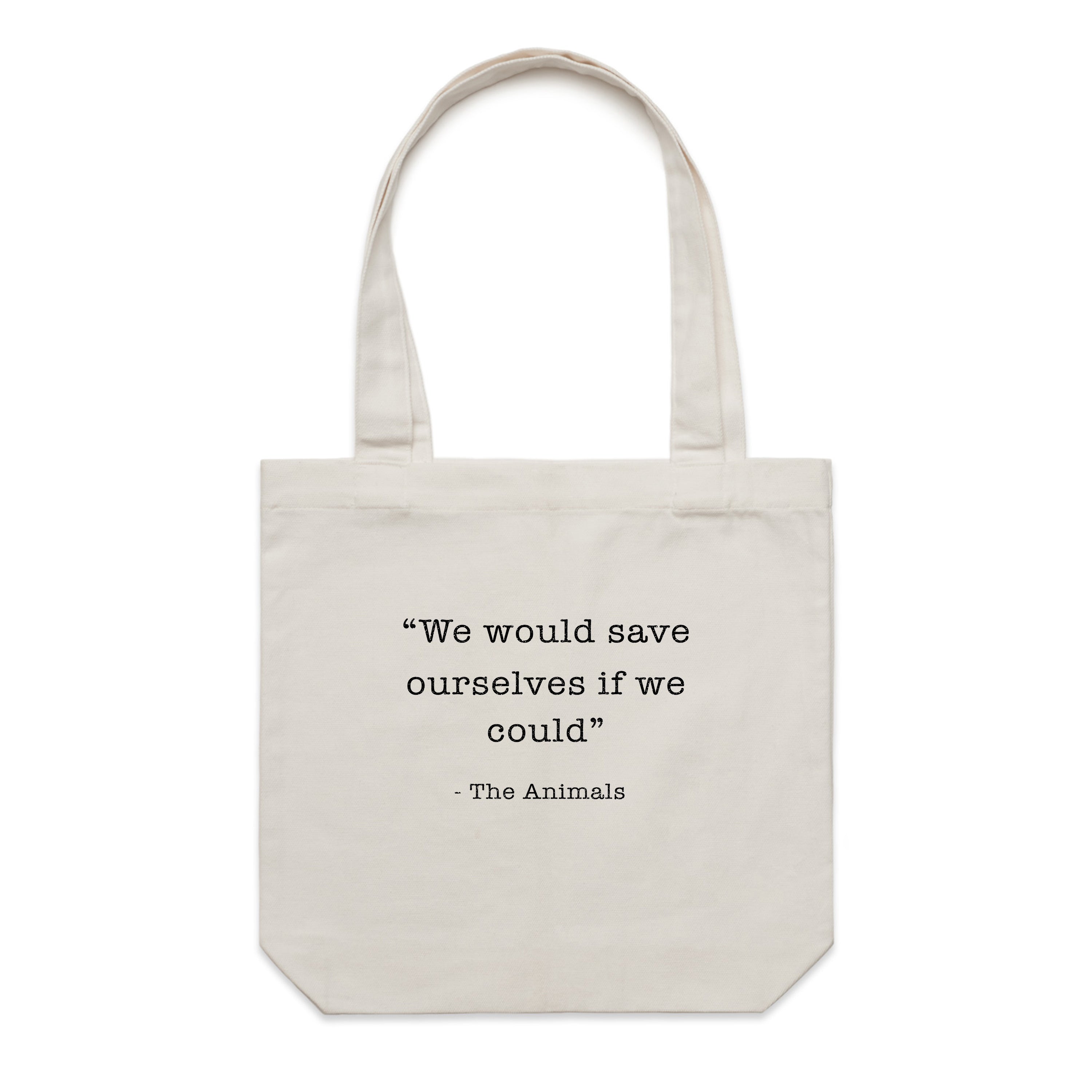 Accessory | Save Ourselves | Canvas Tote