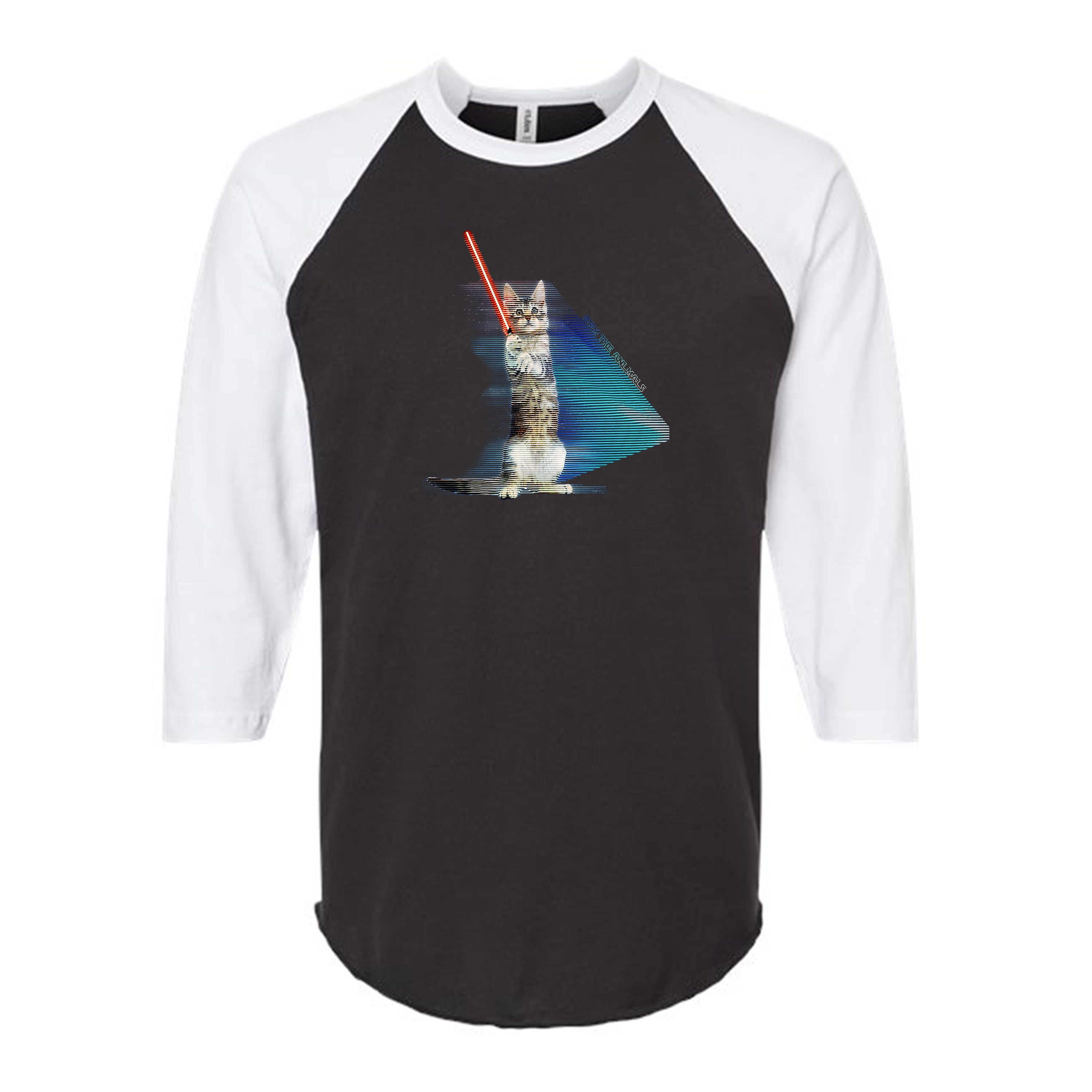 Unisex | Hologram Battle Cat | Raglan