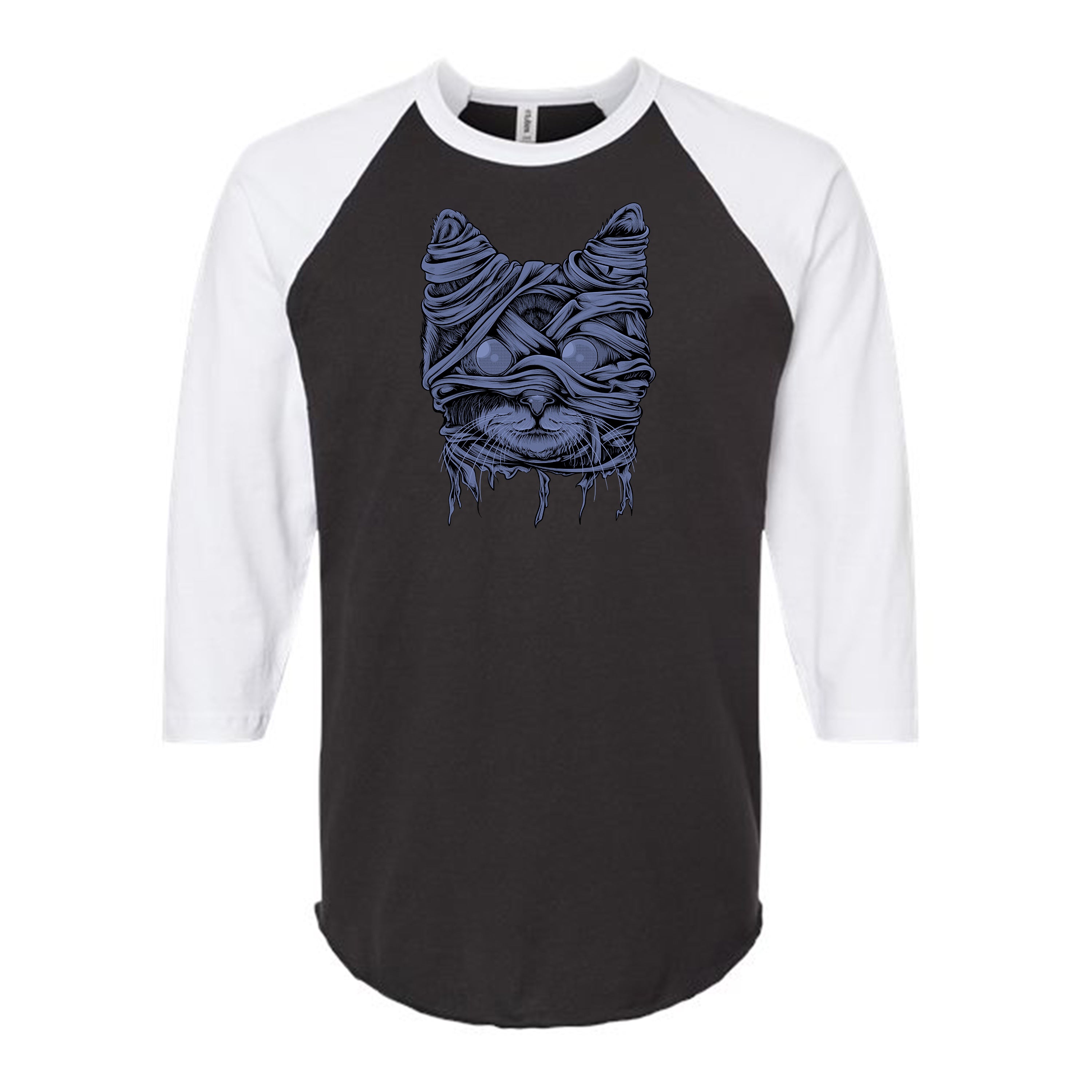 Unisex | Zombie Mummy Cat | Raglan