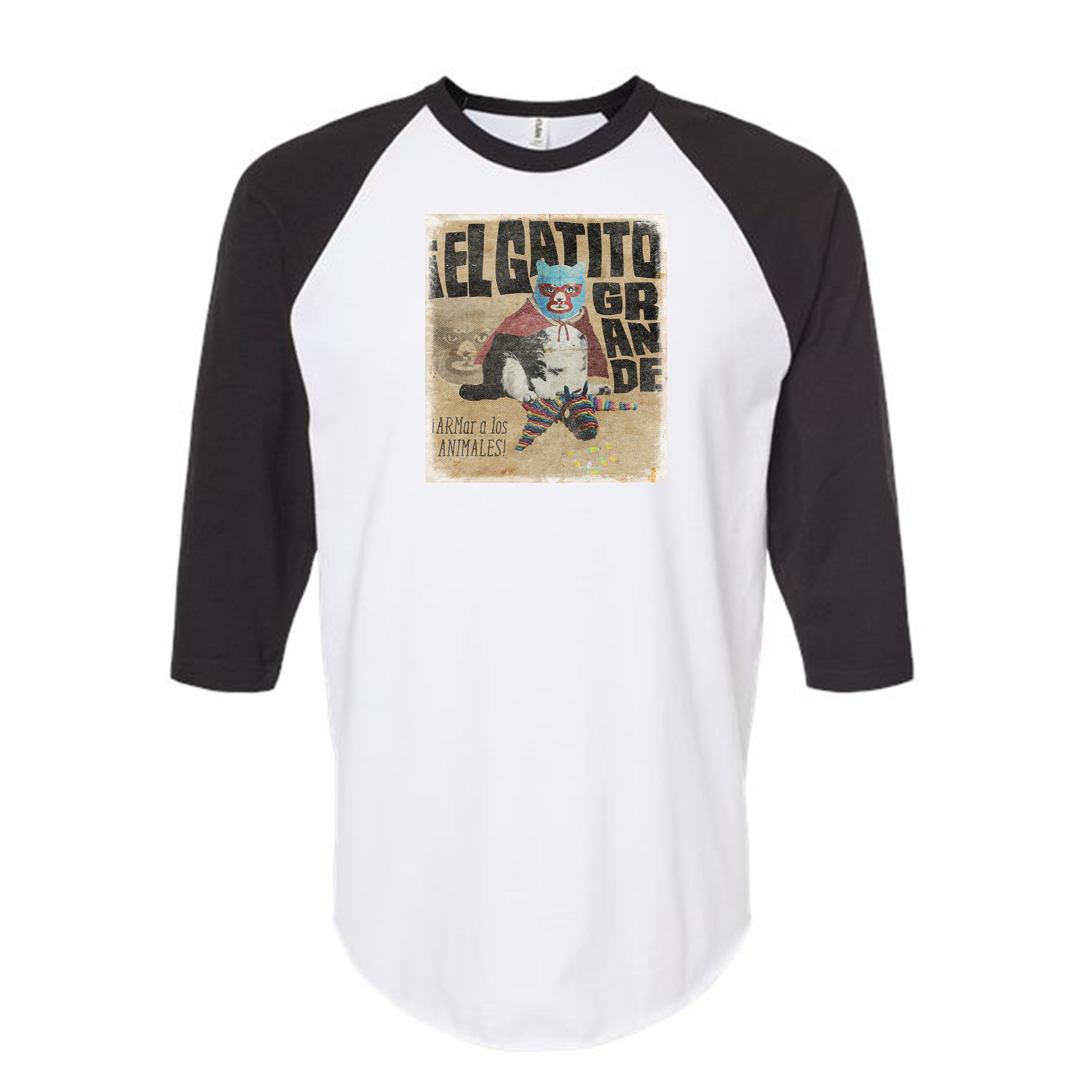 Unisex | El Gatito Grande | Raglan