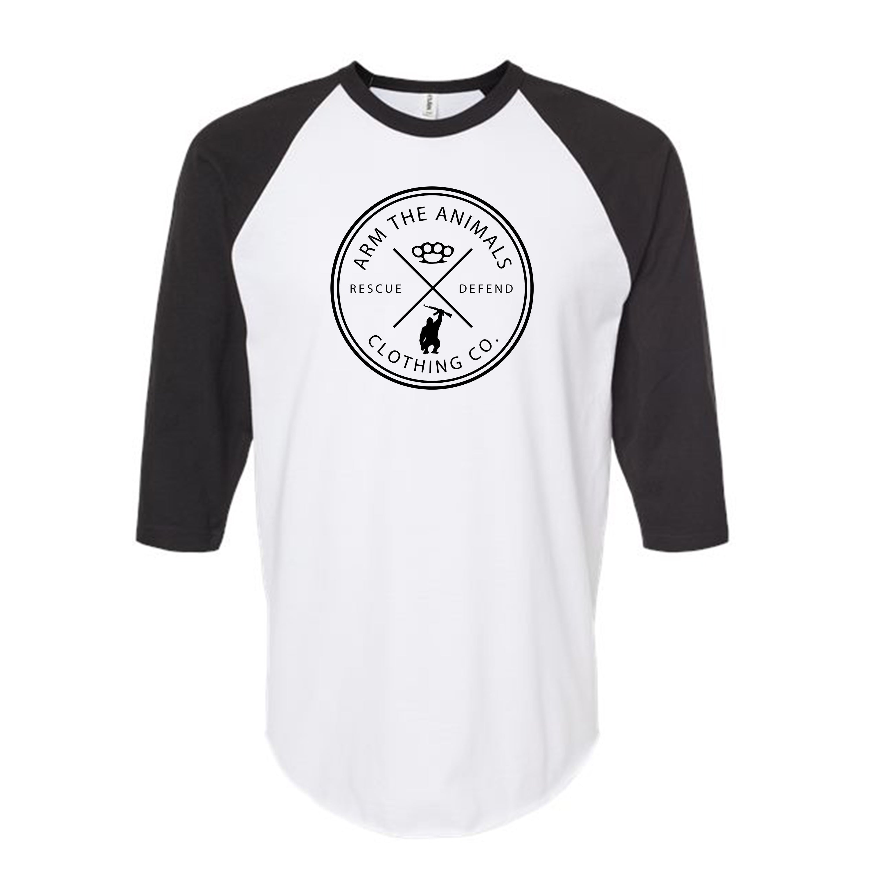 Unisex | Rescue Knuckles Logo | Raglan