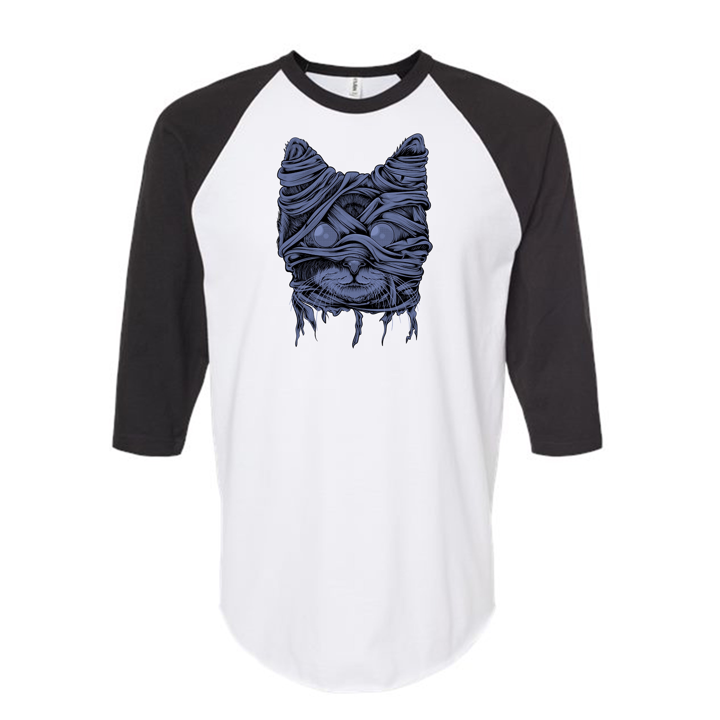 Unisex | Zombie Mummy Cat | Raglan