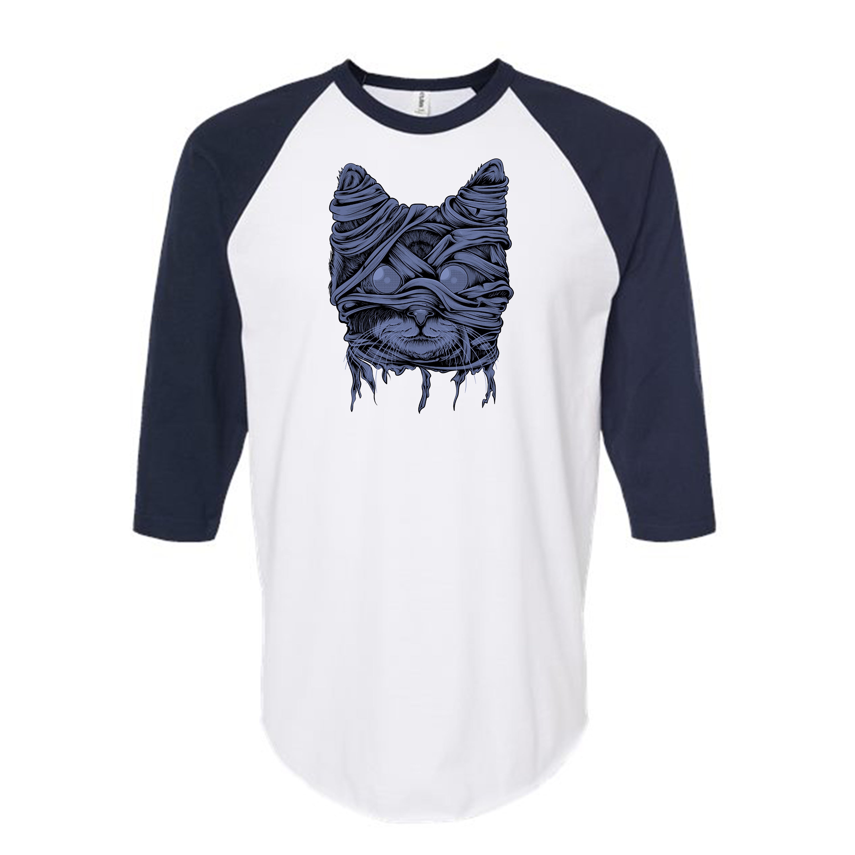 Unisex | Zombie Mummy Cat | Raglan