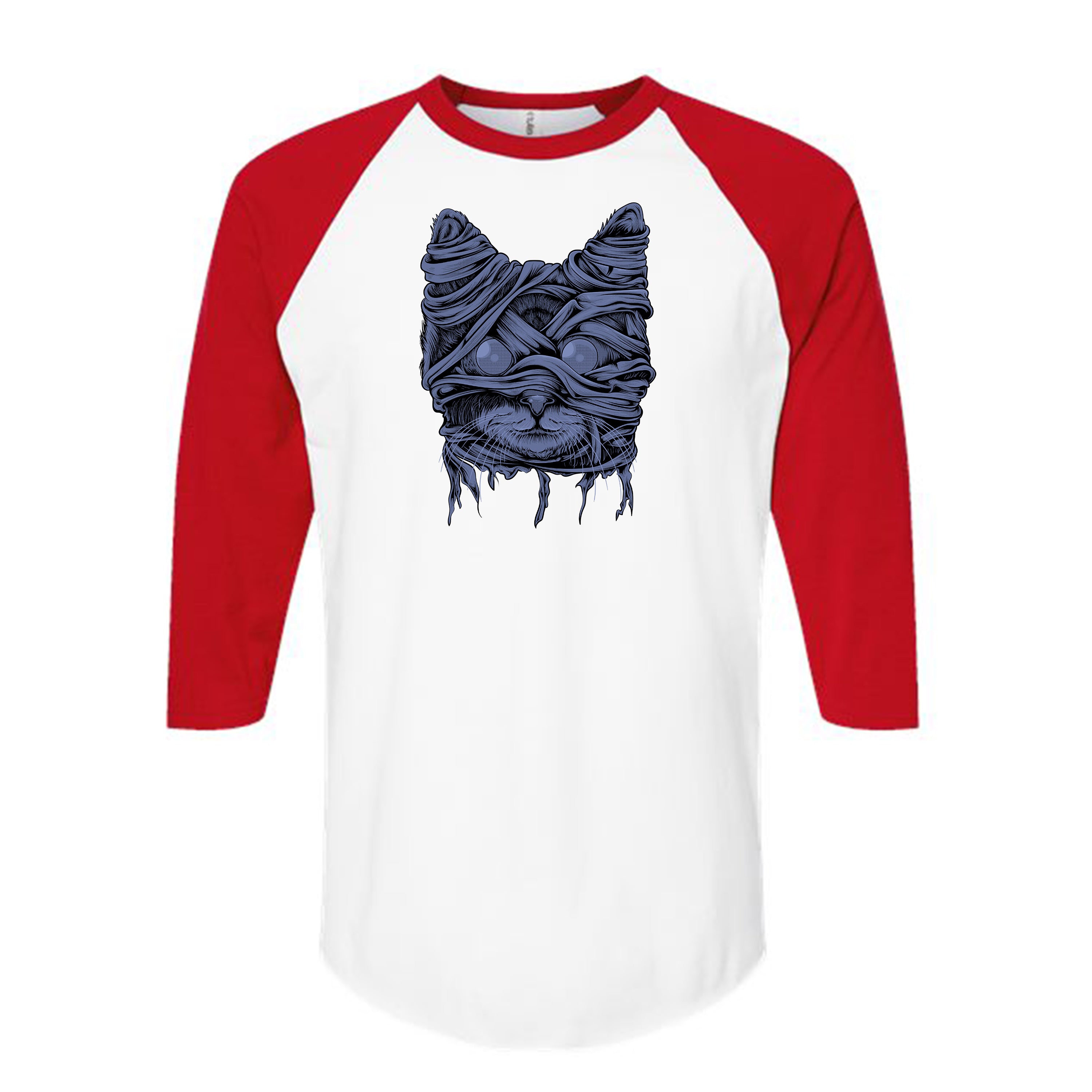 Unisex | Zombie Mummy Cat | Raglan
