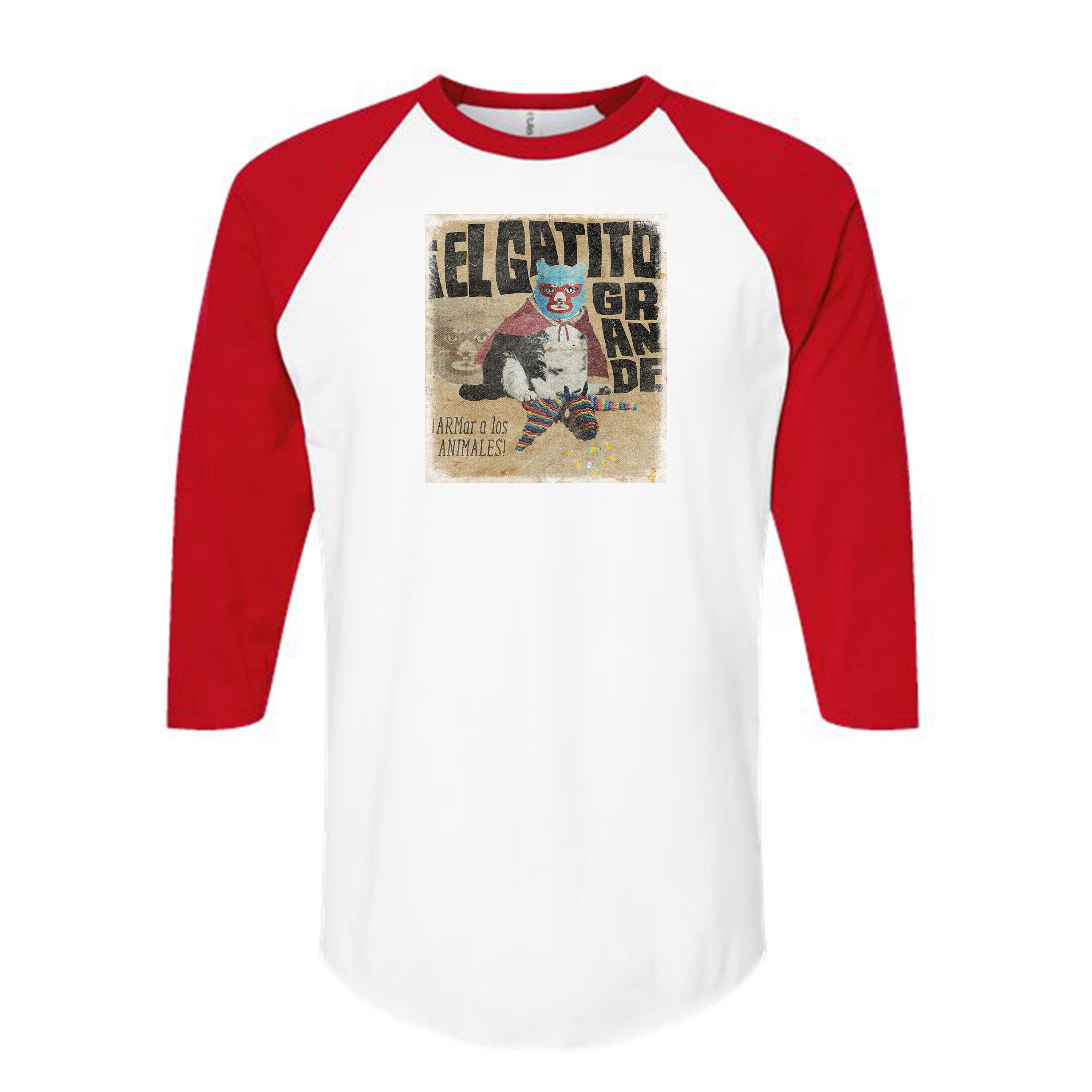 Unisex | El Gatito Grande | Raglan