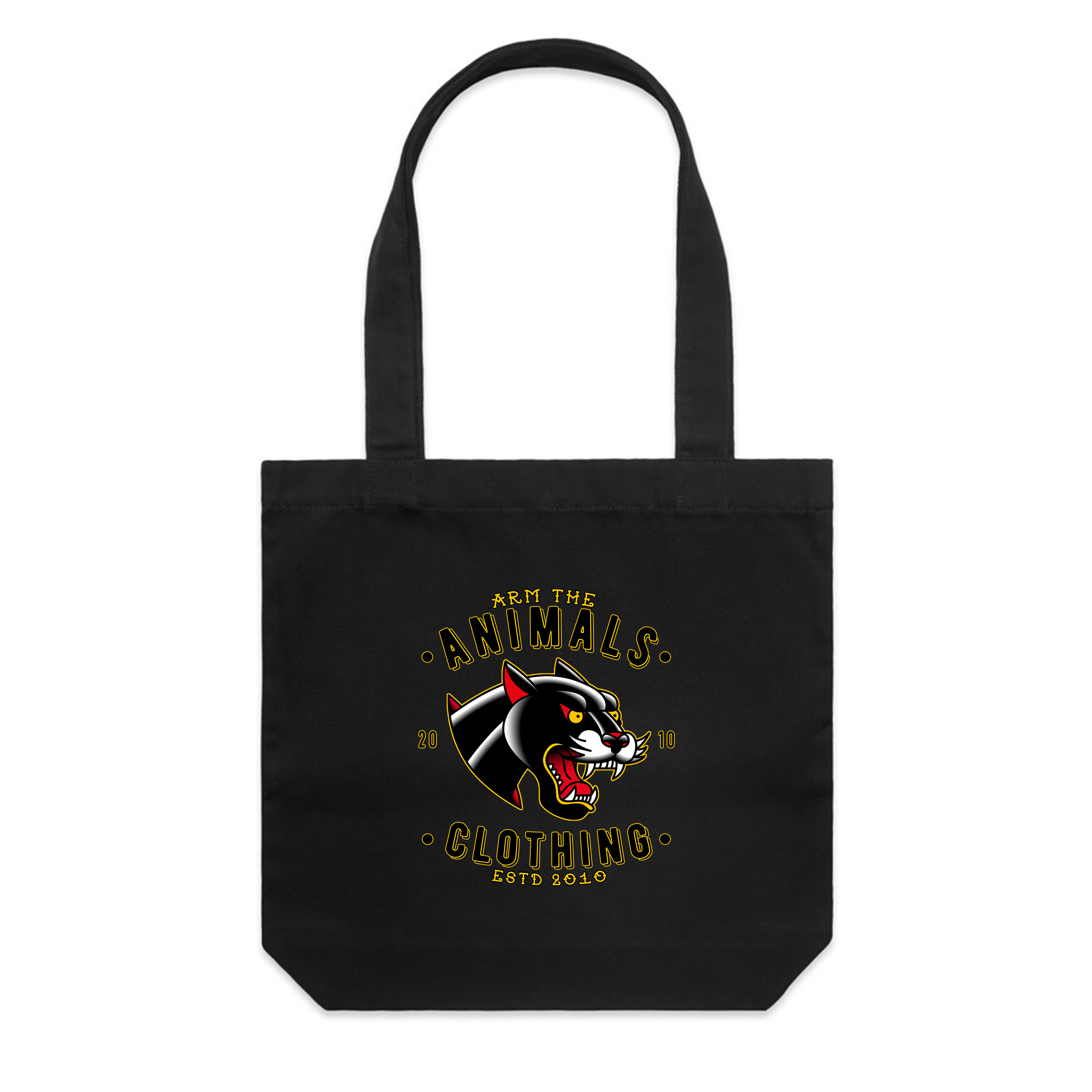 Accessory | Varsity Panther | Canvas Tote