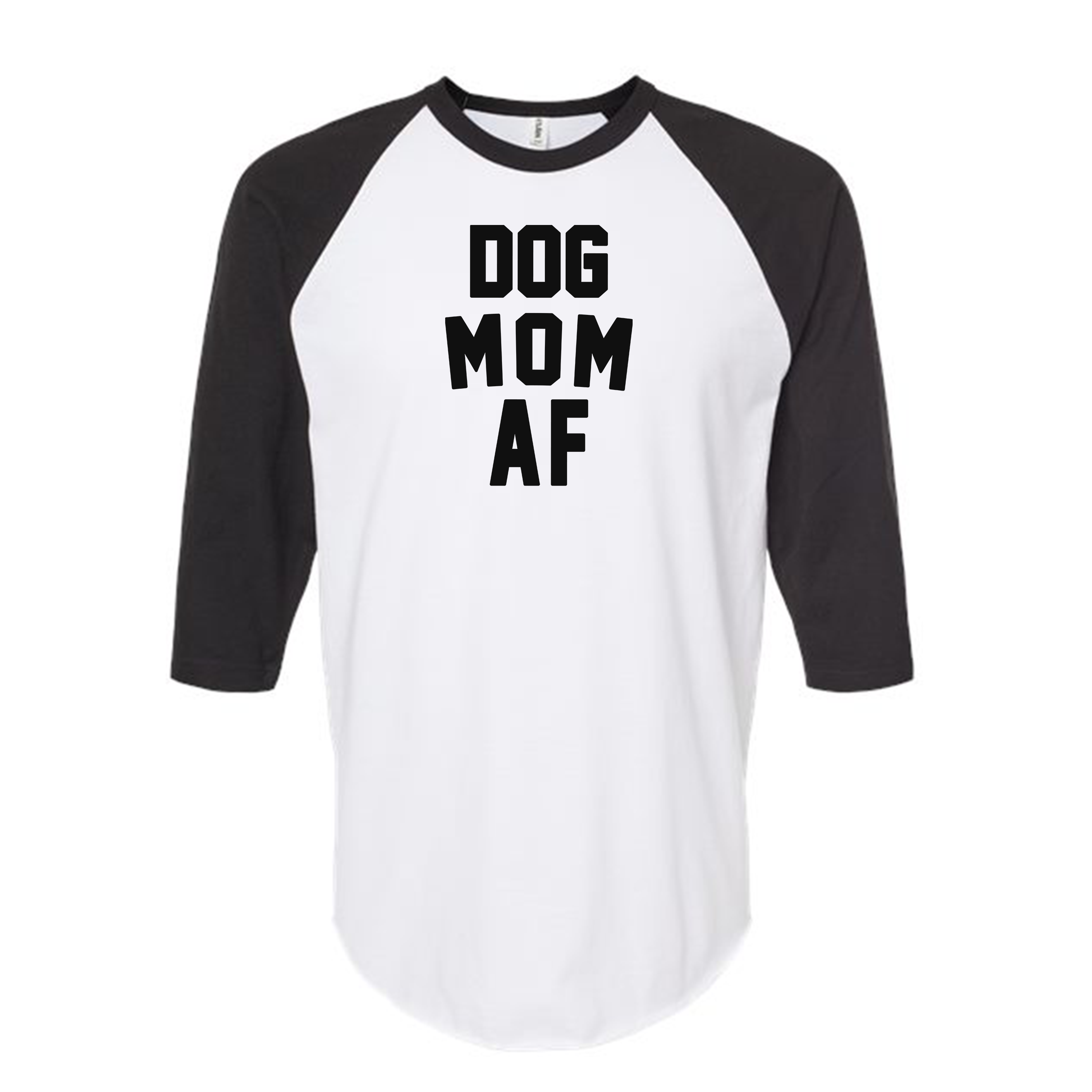 Unisex | Dog Mom AF | Raglan