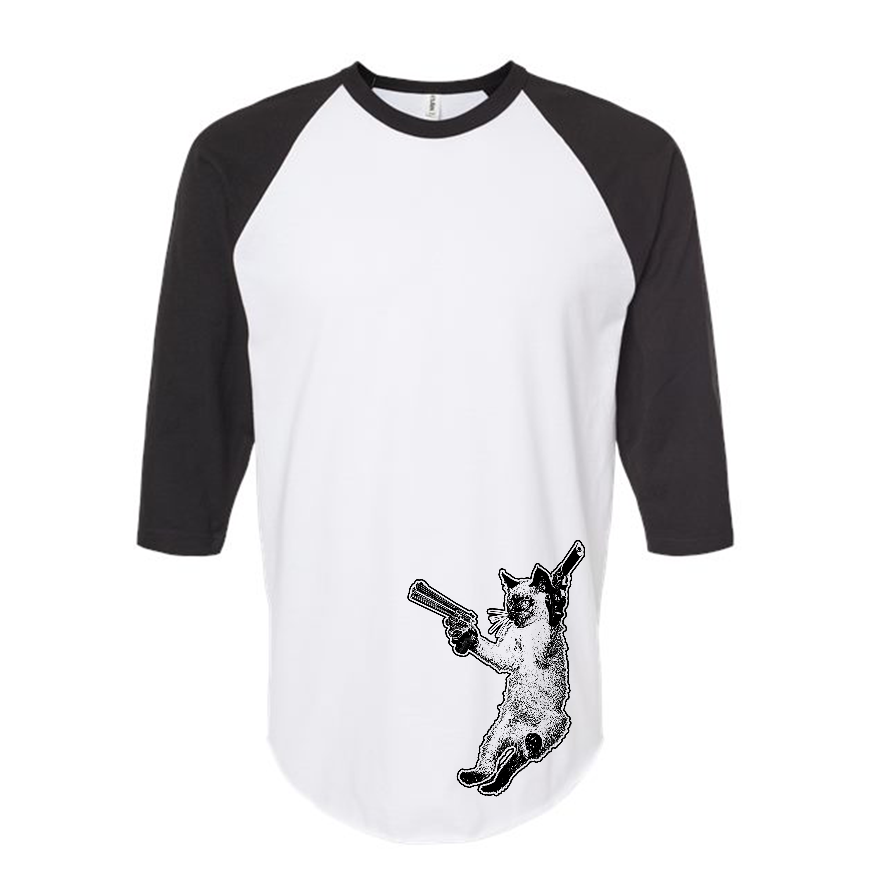 Unisex | The Cat And The Gat | Raglan