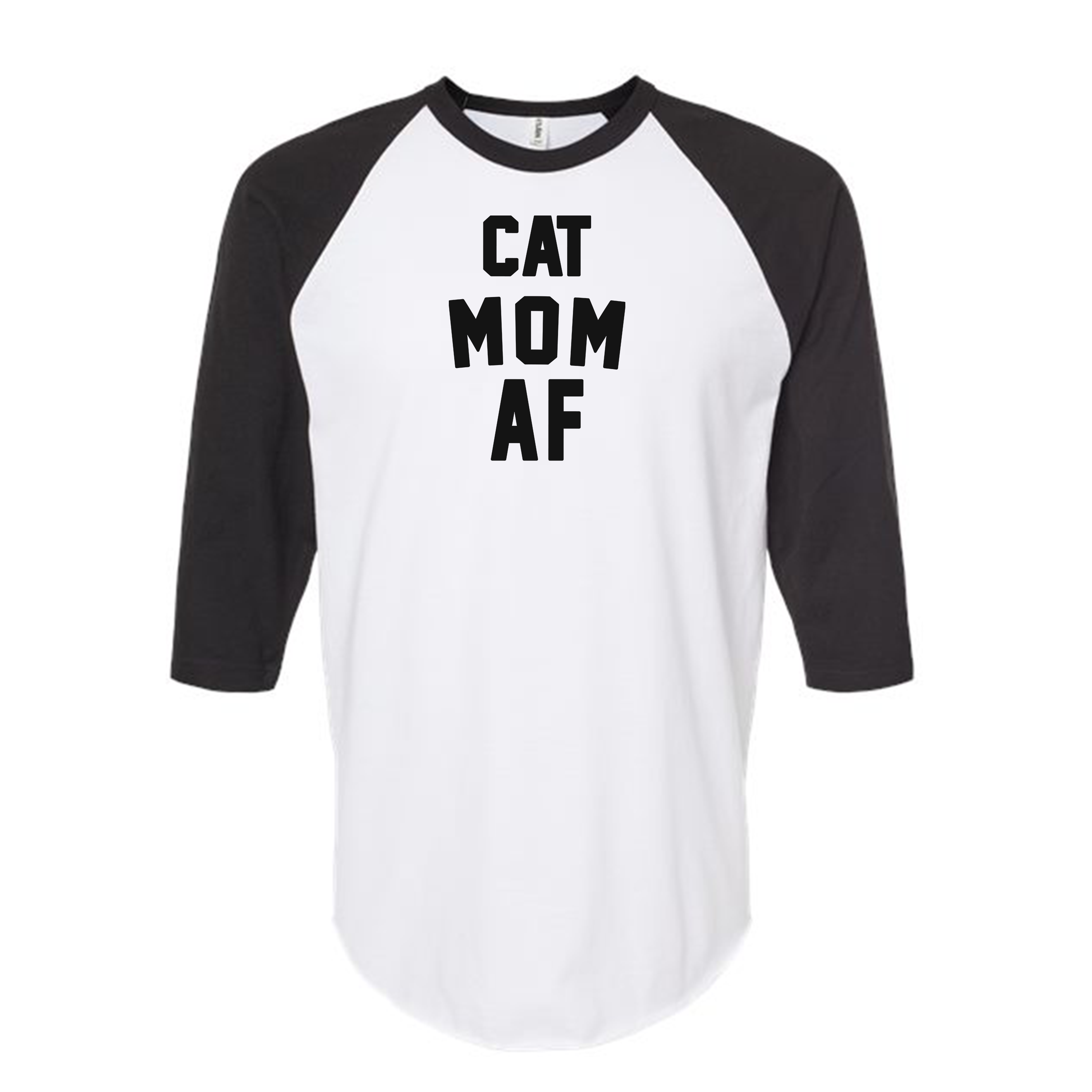 Unisex | Cat Mom AF | Raglan