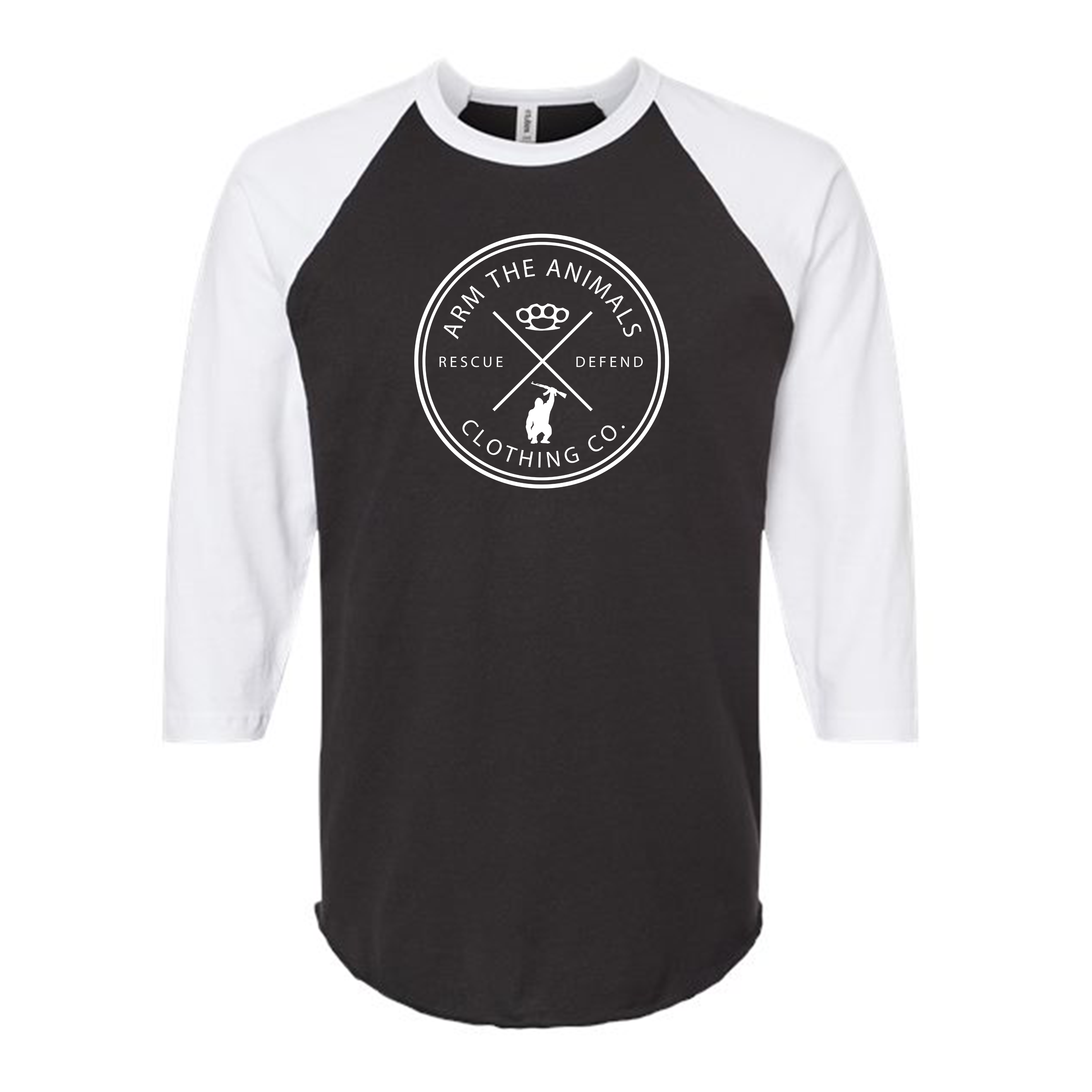 Unisex | Rescue Knuckles Logo | Raglan