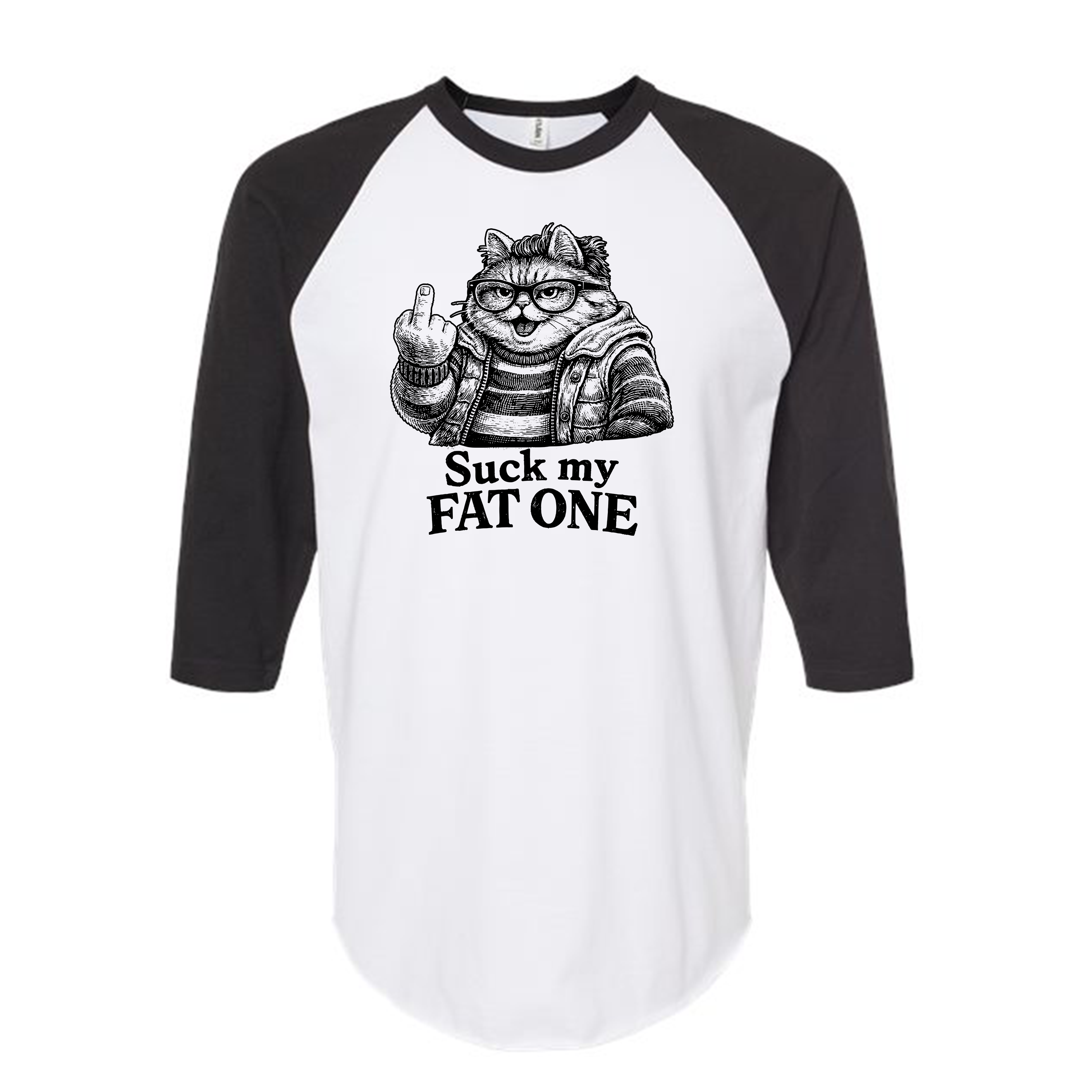 Unisex | Suck My Fat One | Raglan