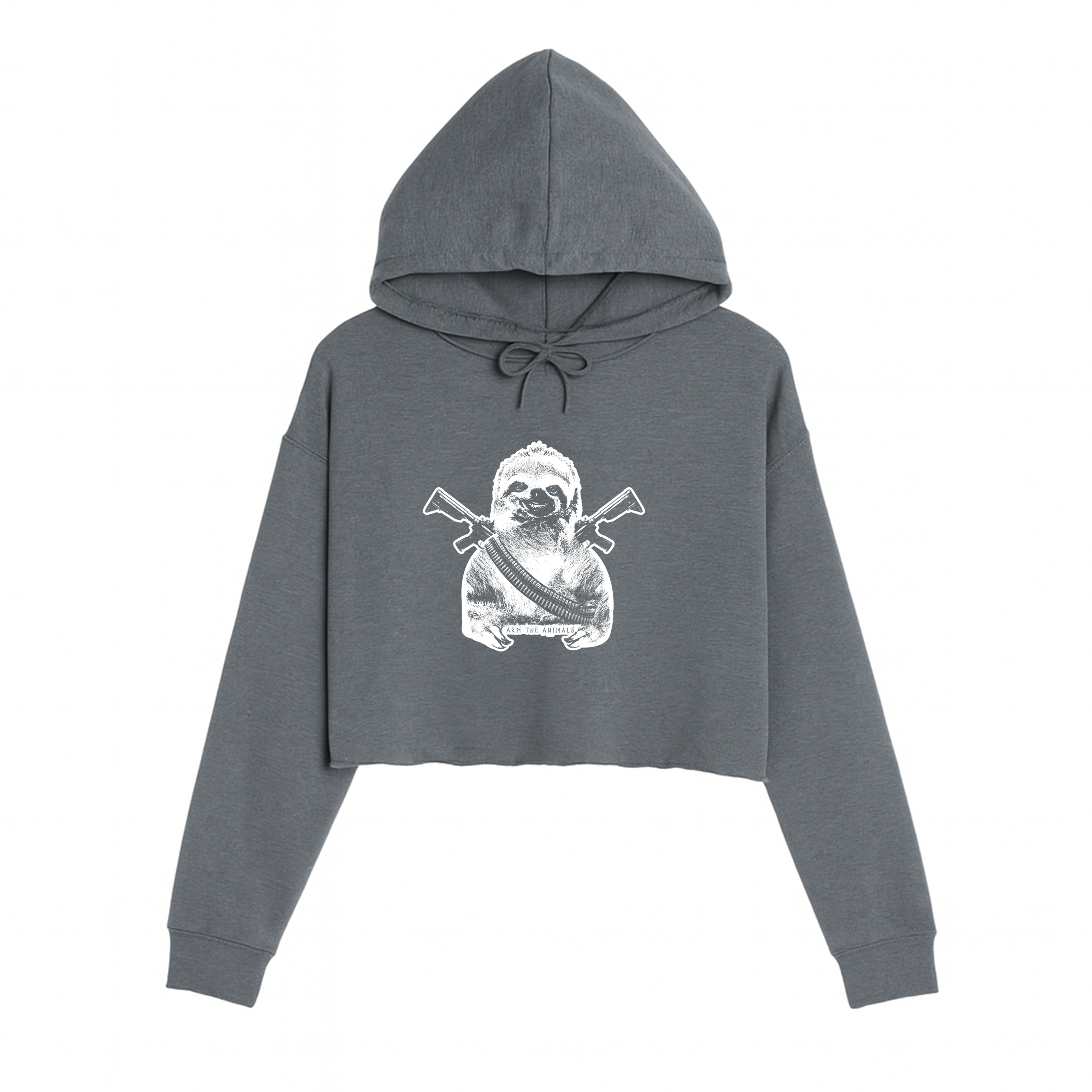 Women's | Artillery Sloth | Crop Hoodie