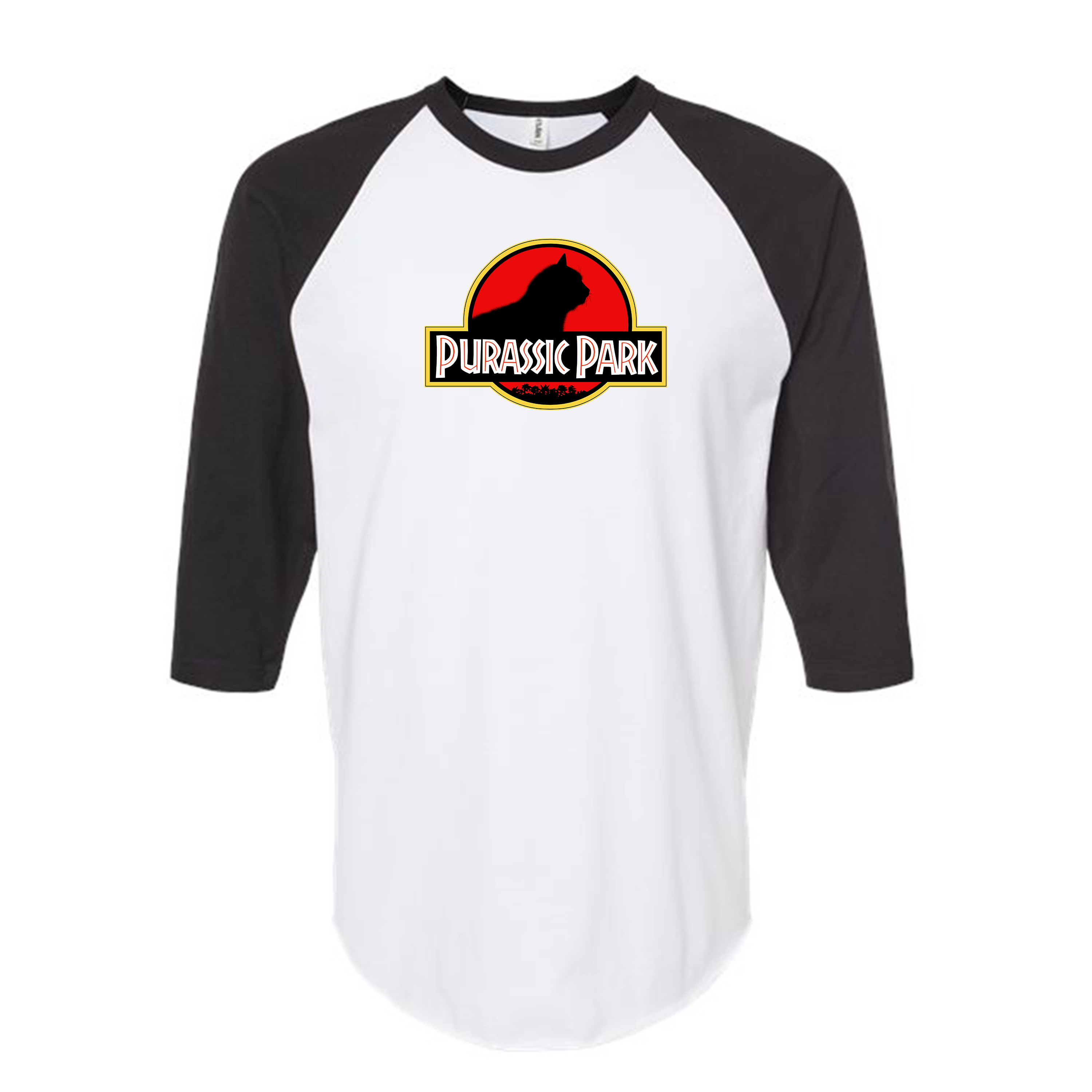Unisex | Purrassic Park | Raglan