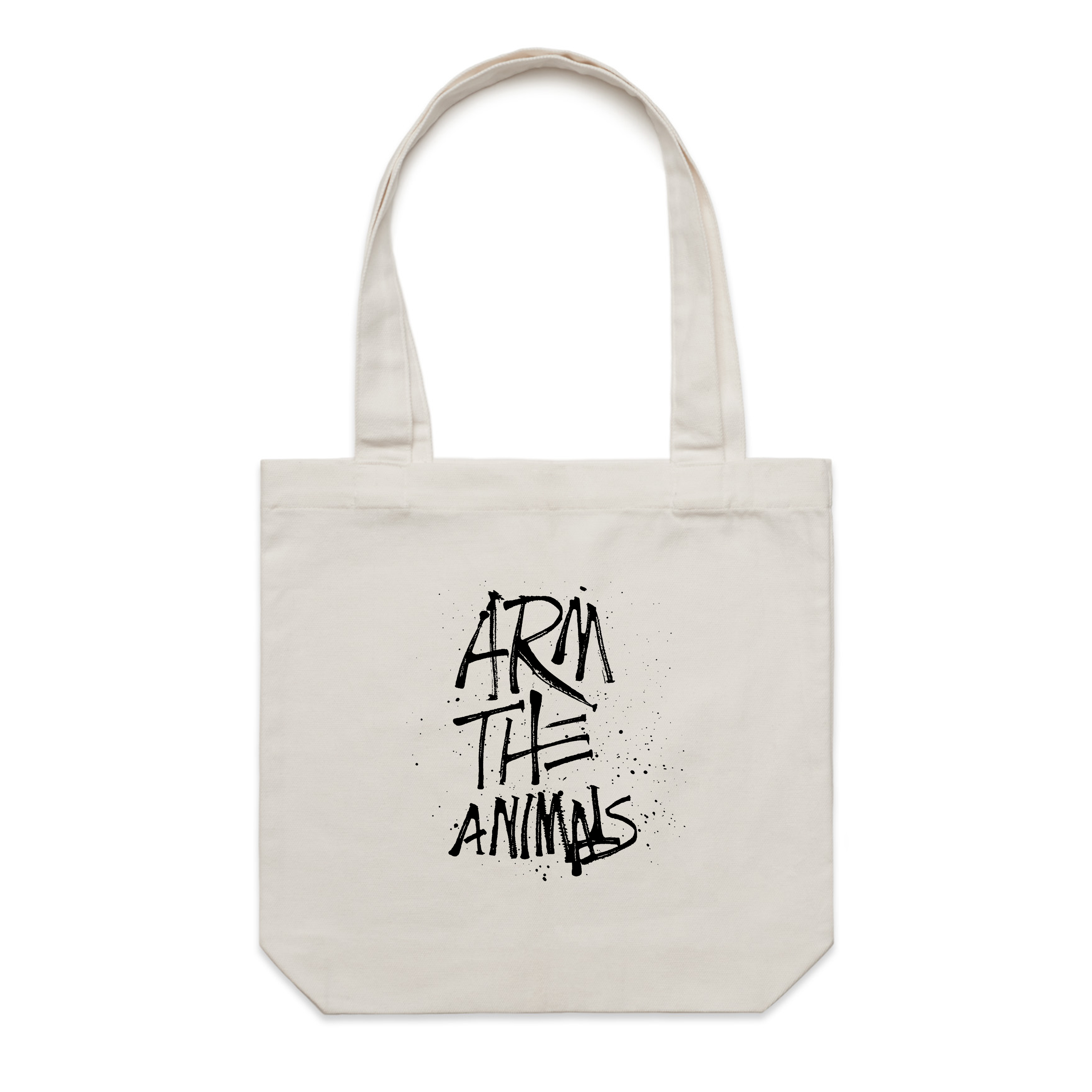 Accessory | ATA Splatter Logo | Canvas Tote