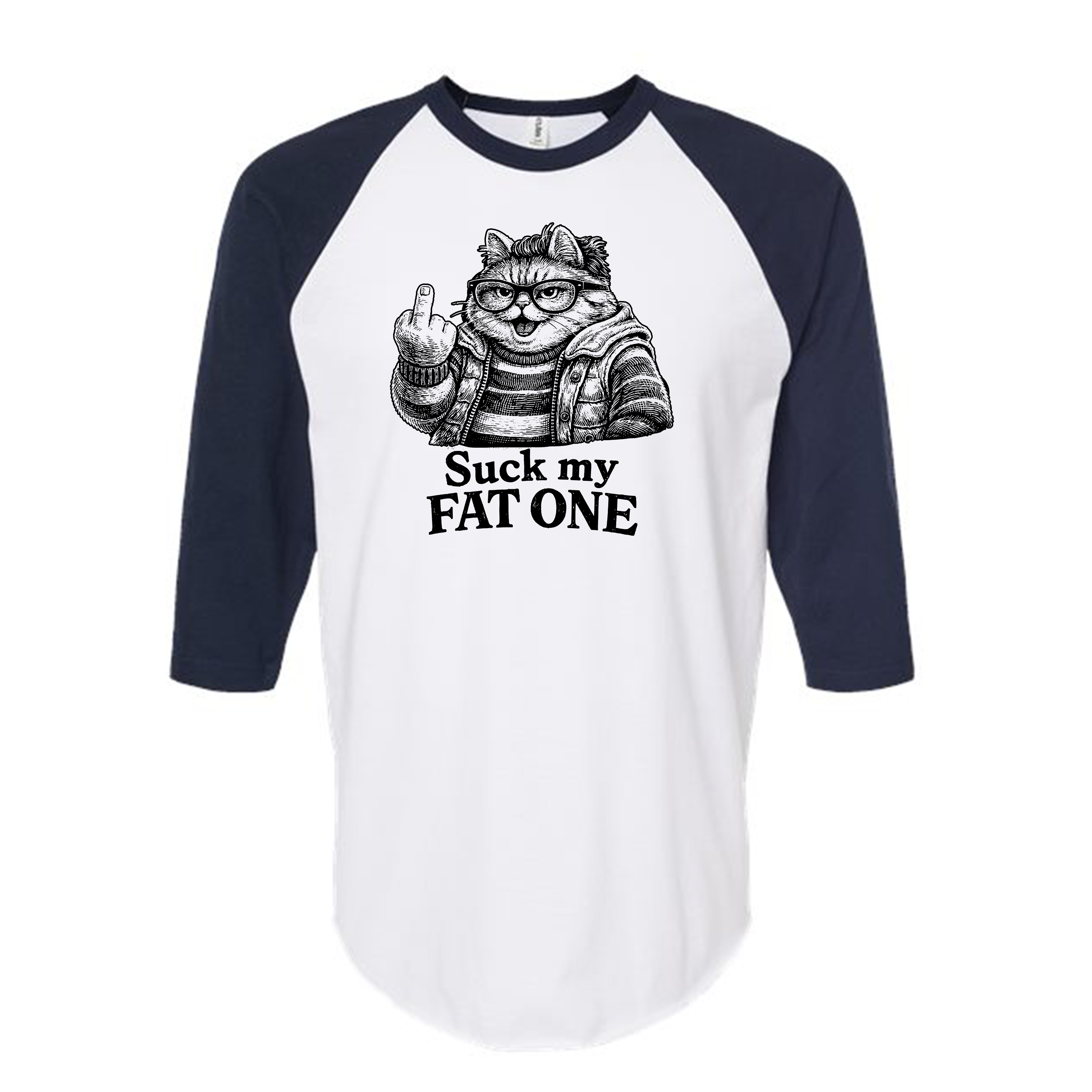 Unisex | Suck My Fat One | Raglan