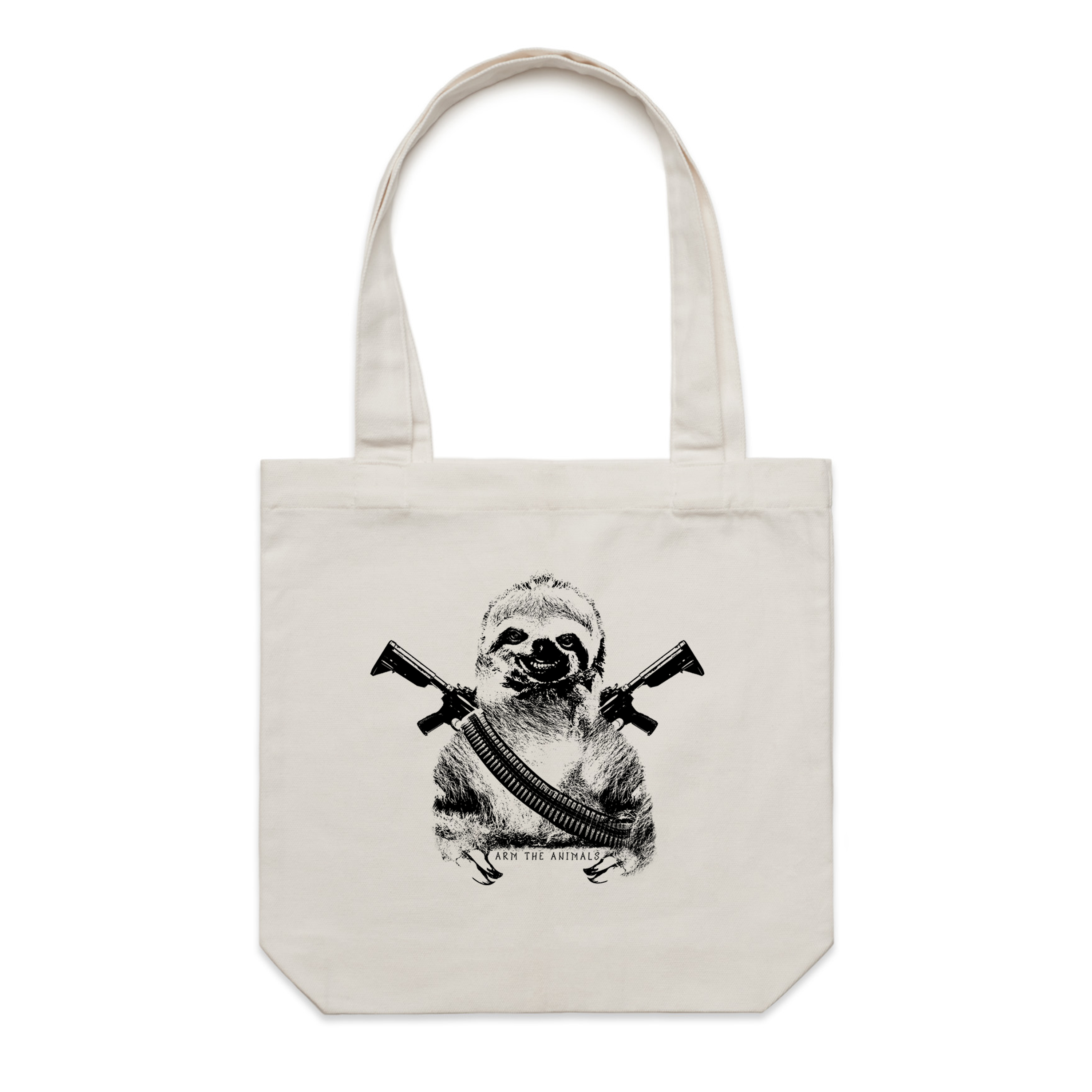 Accessory | Artillery Sloth | Canvas Tote