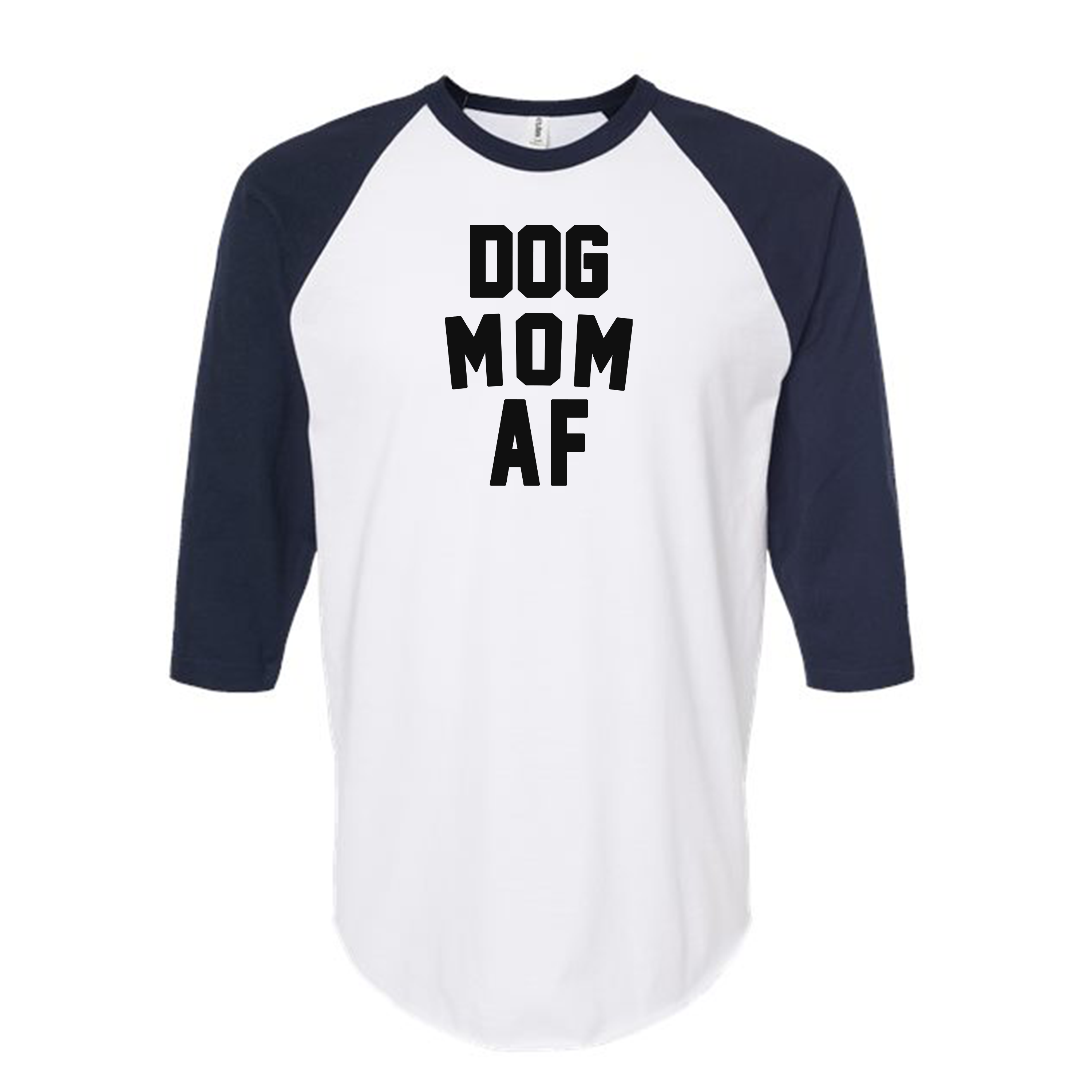 Unisex | Dog Mom AF | Raglan