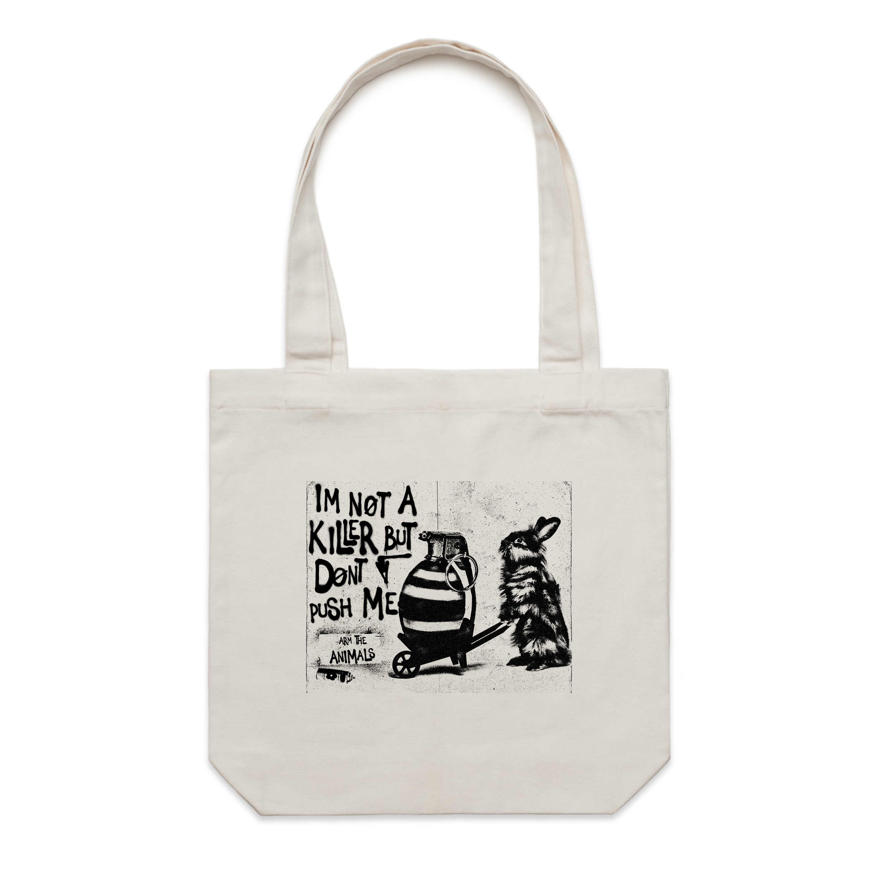 Accessory | Don't Push Me | Canvas Tote