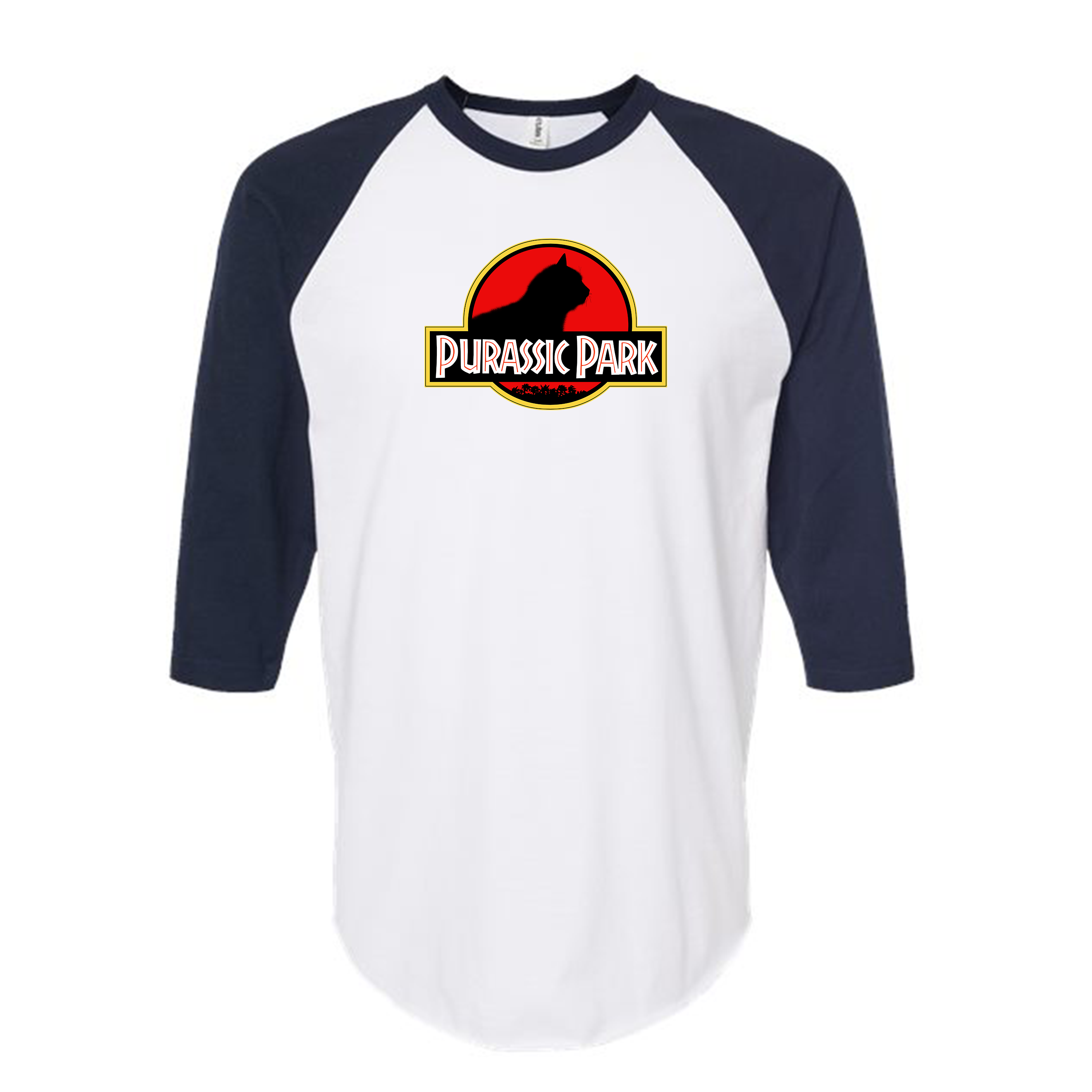 Unisex | Purrassic Park | Raglan