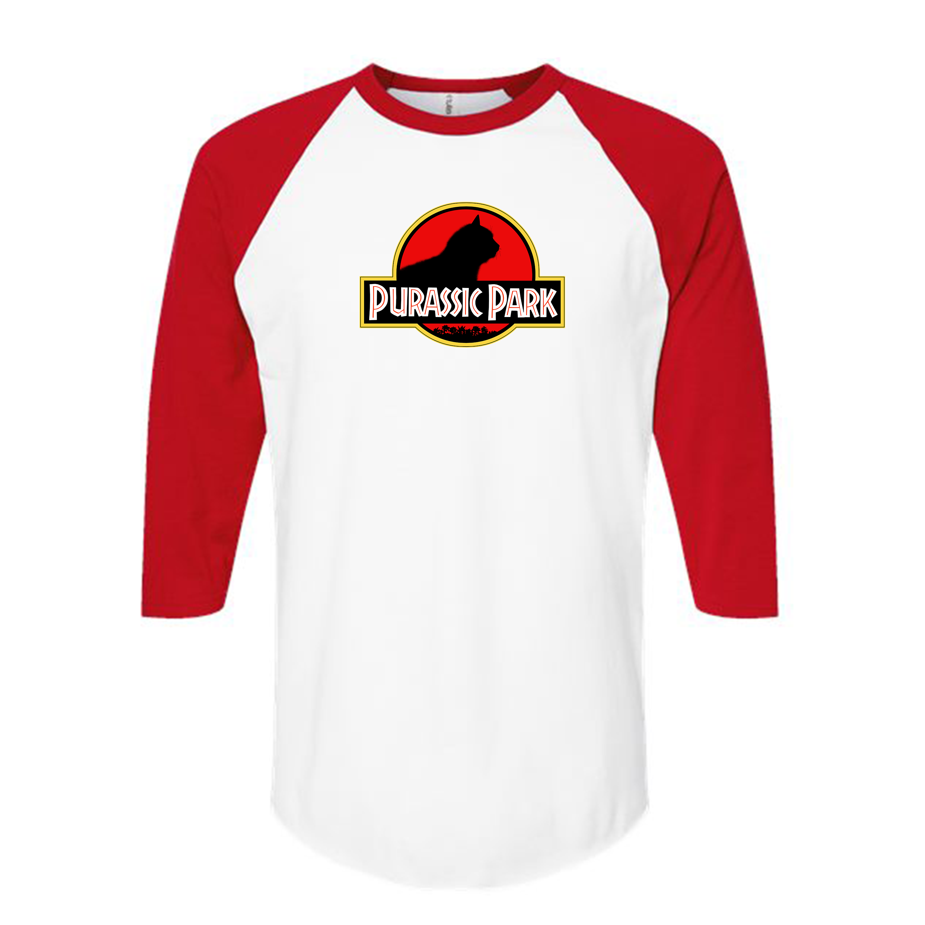 Unisex | Purrassic Park | Raglan
