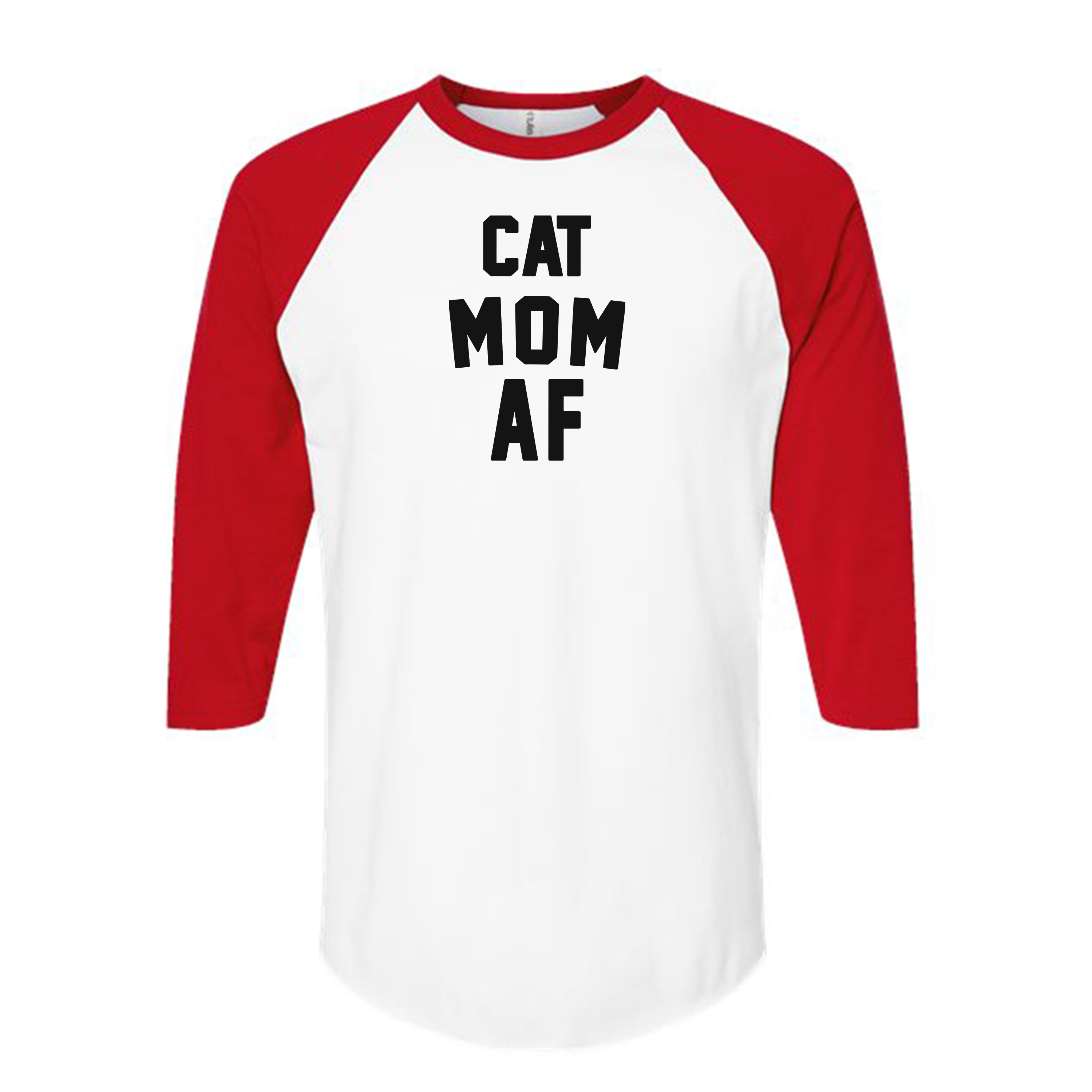 Unisex | Cat Mom AF | Raglan
