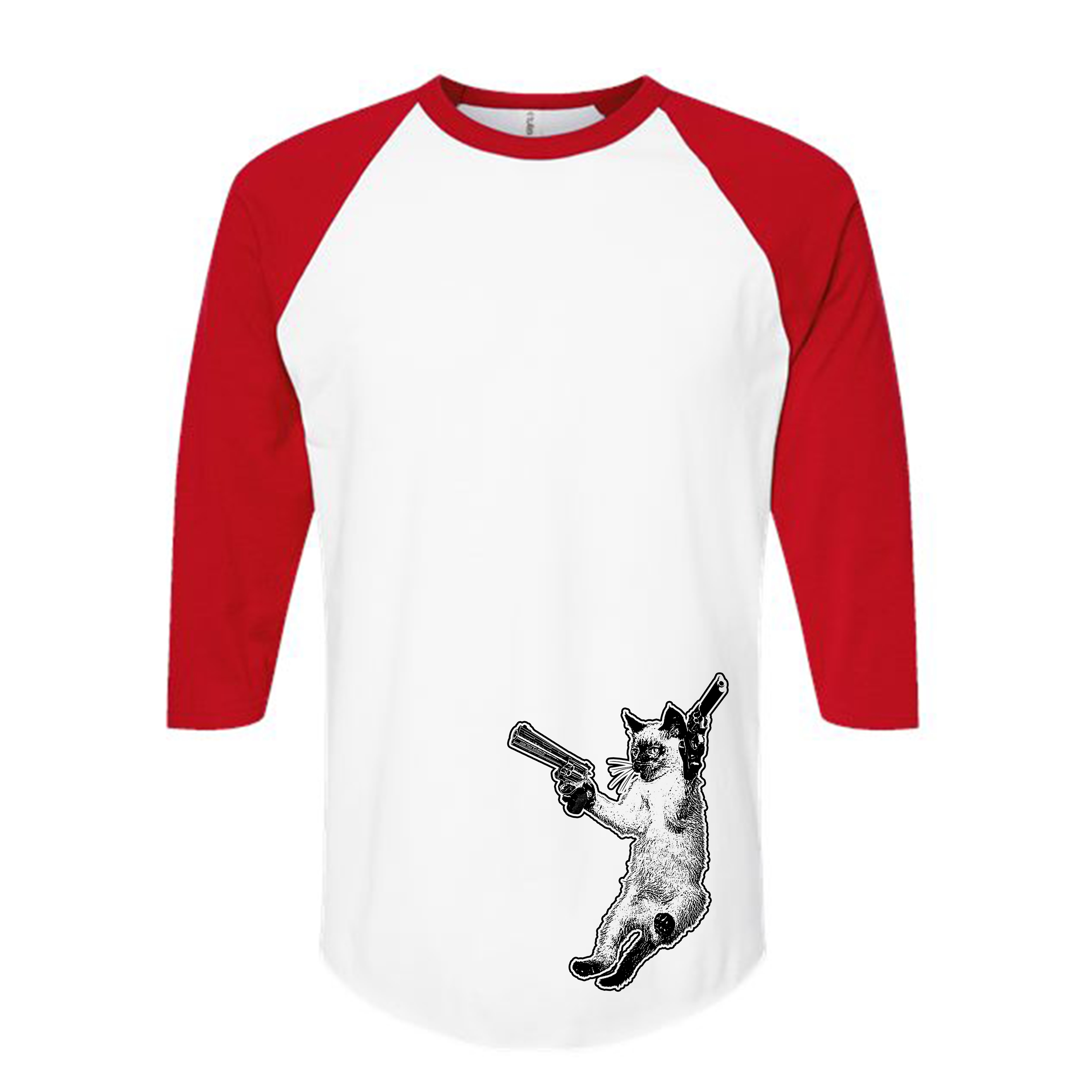 Unisex | The Cat And The Gat | Raglan