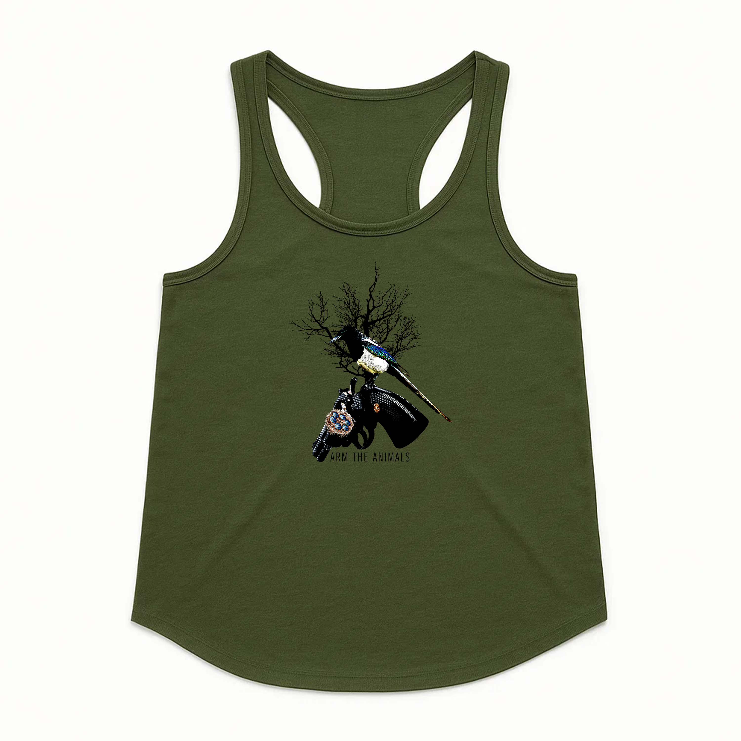 Women's | 357 Magpie | Racerback Tank