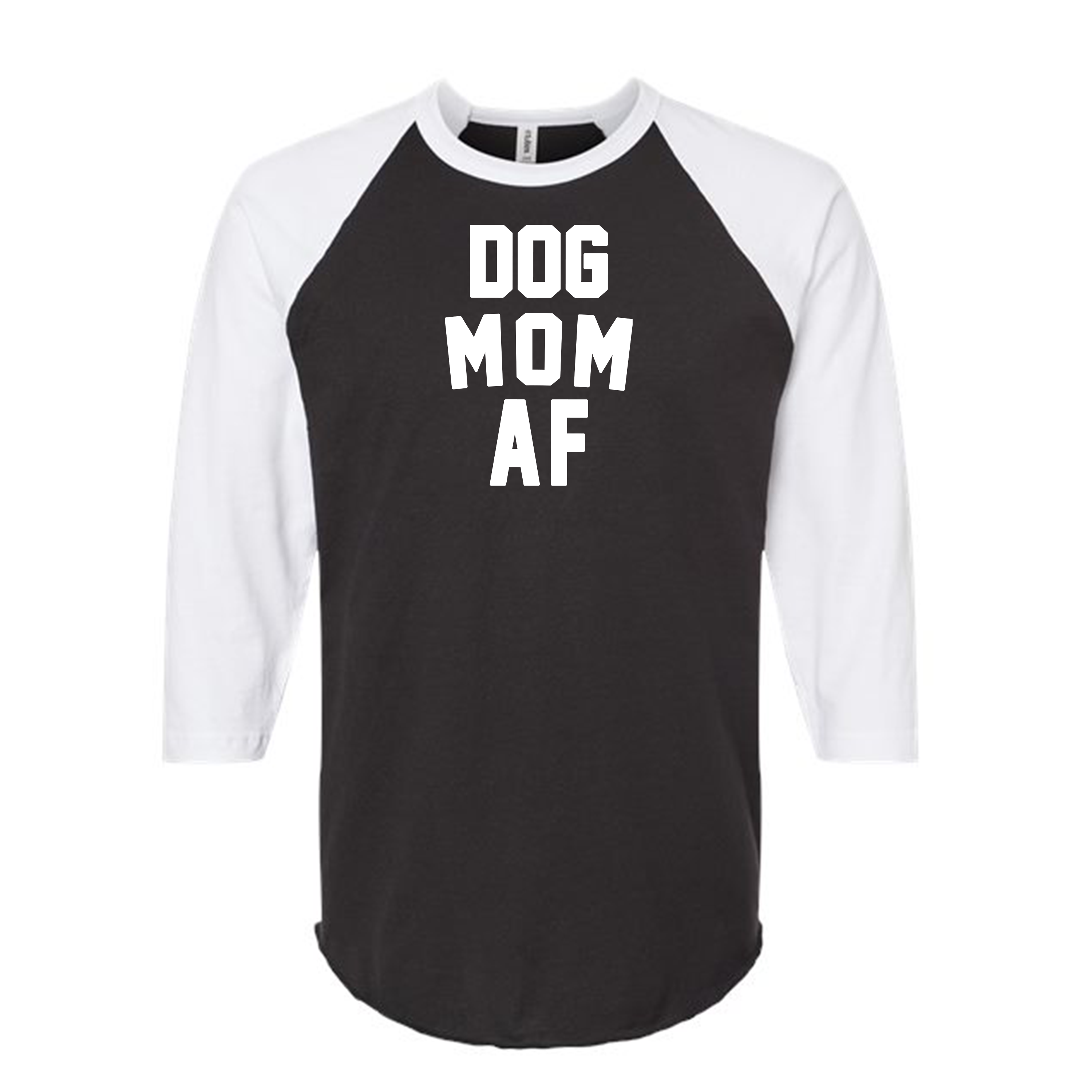 Unisex | Dog Mom AF | Raglan