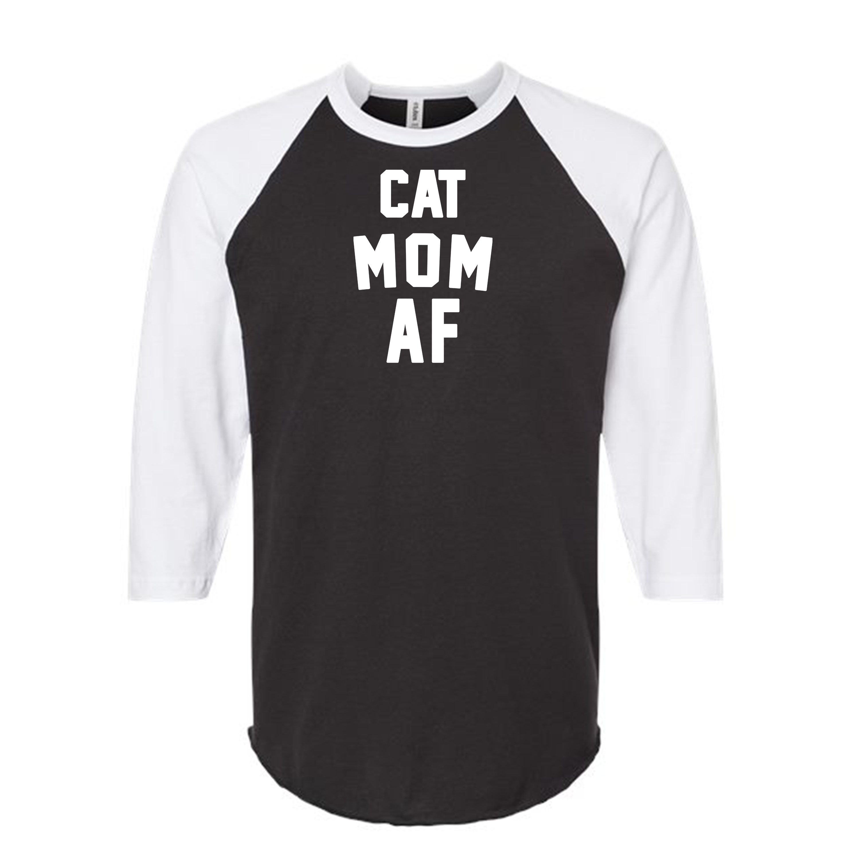 Unisex | Cat Mom AF | Raglan