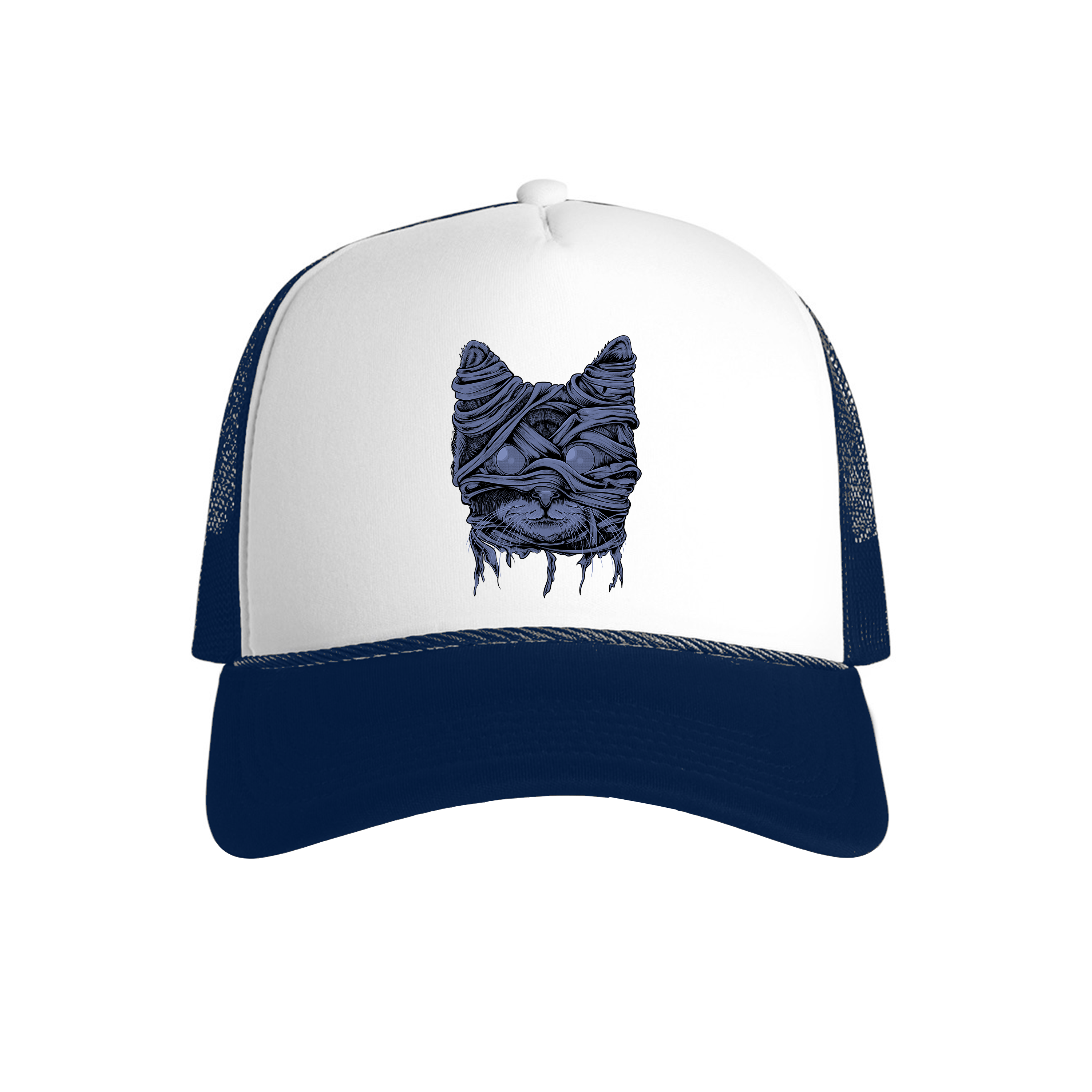 Accessory | Zombie Mummy Cat | Trucker Hat