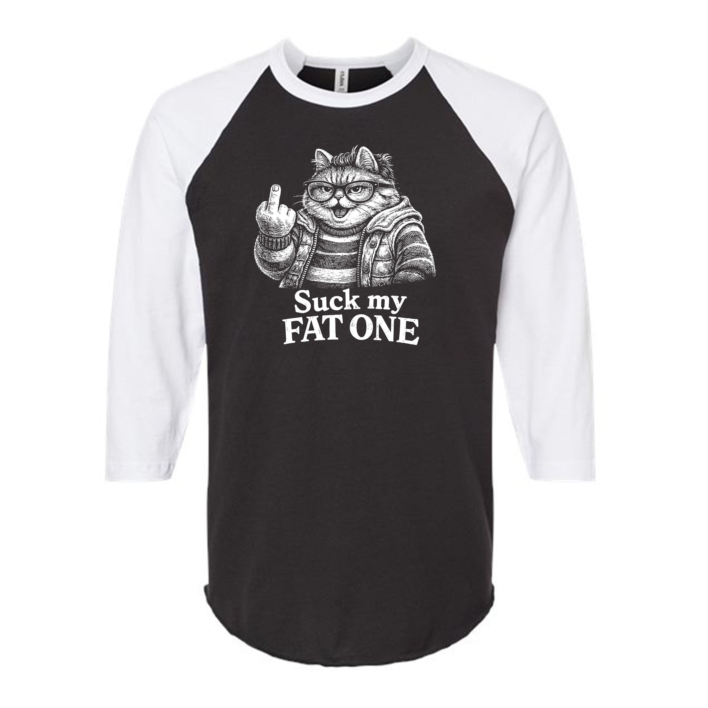 Unisex | Suck My Fat One | Raglan
