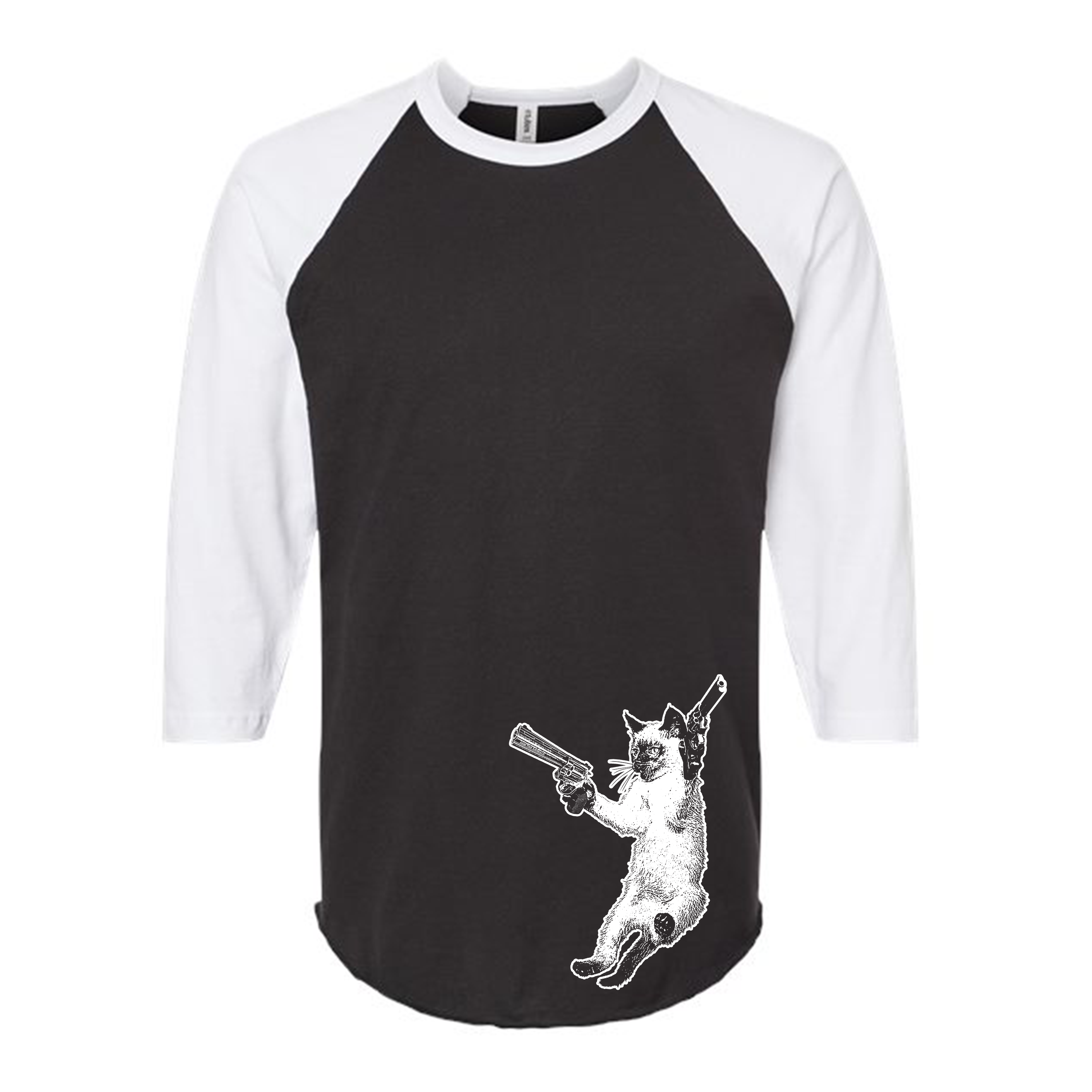 Unisex | The Cat And The Gat | Raglan