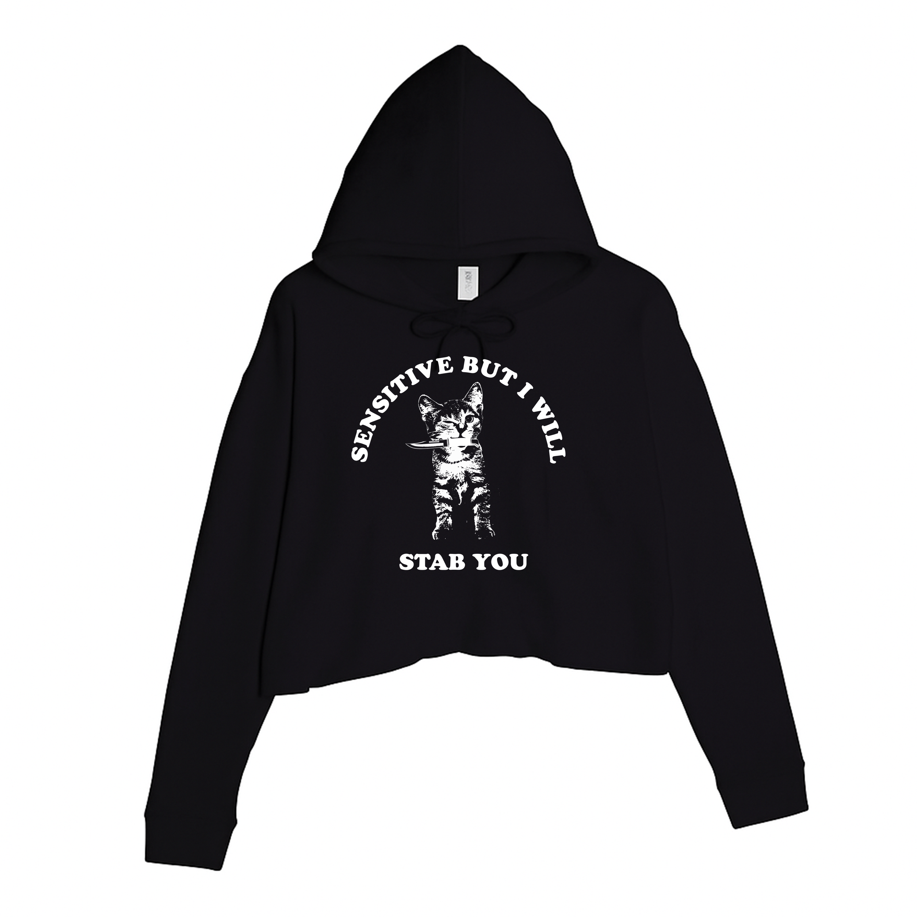 Women's | Sensitive | Crop Hoodie
