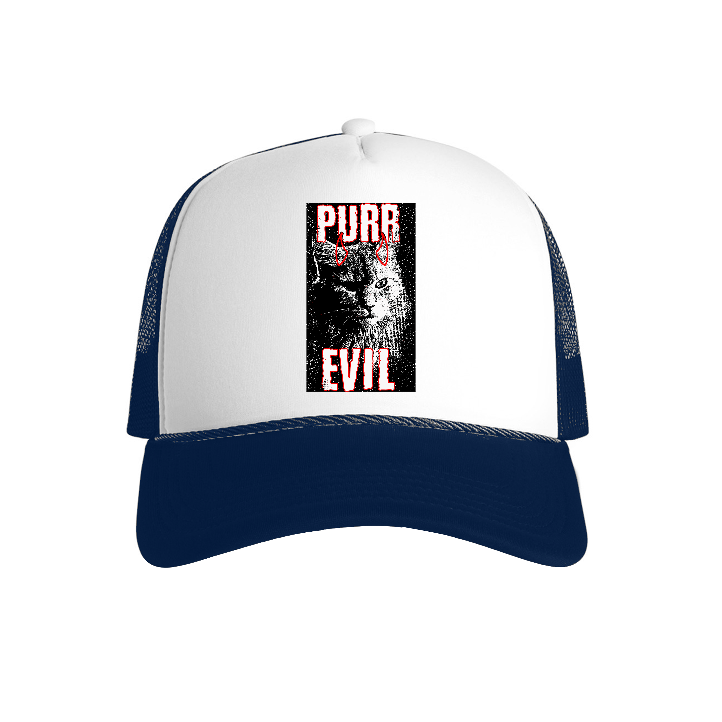 Accessory | Purr Evil | Trucker Hat