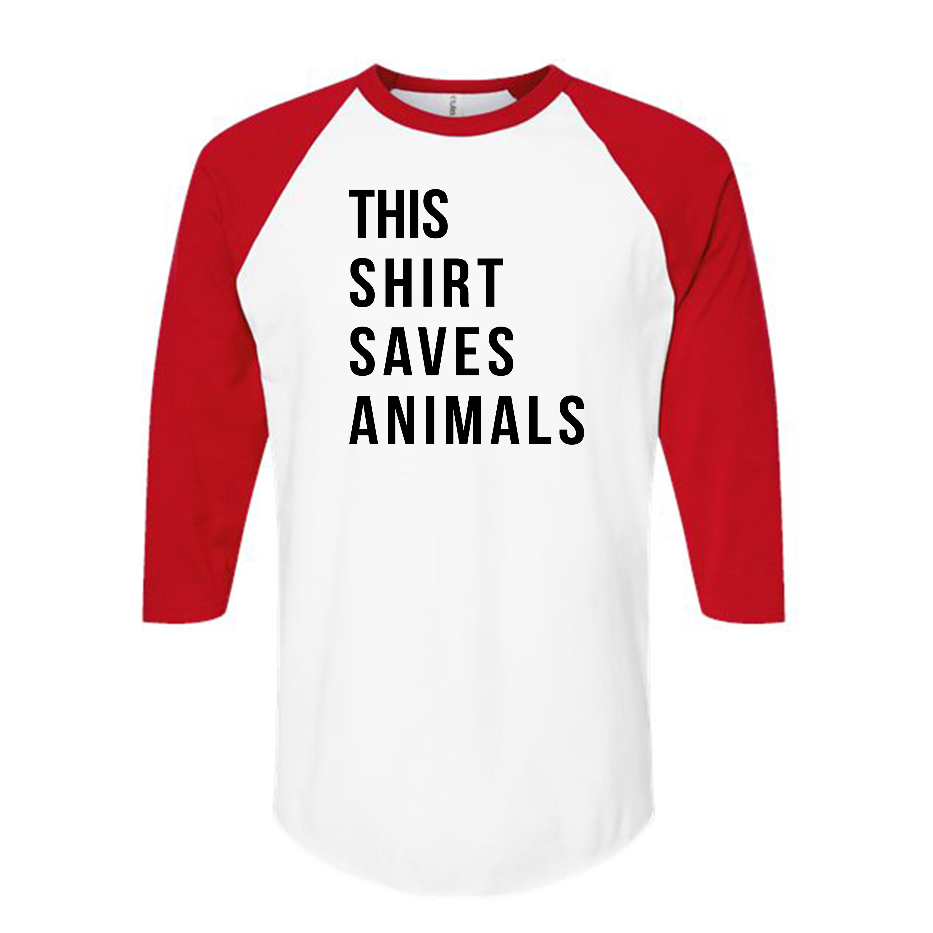 Unisex | This Shirt Saves Animals | Raglan