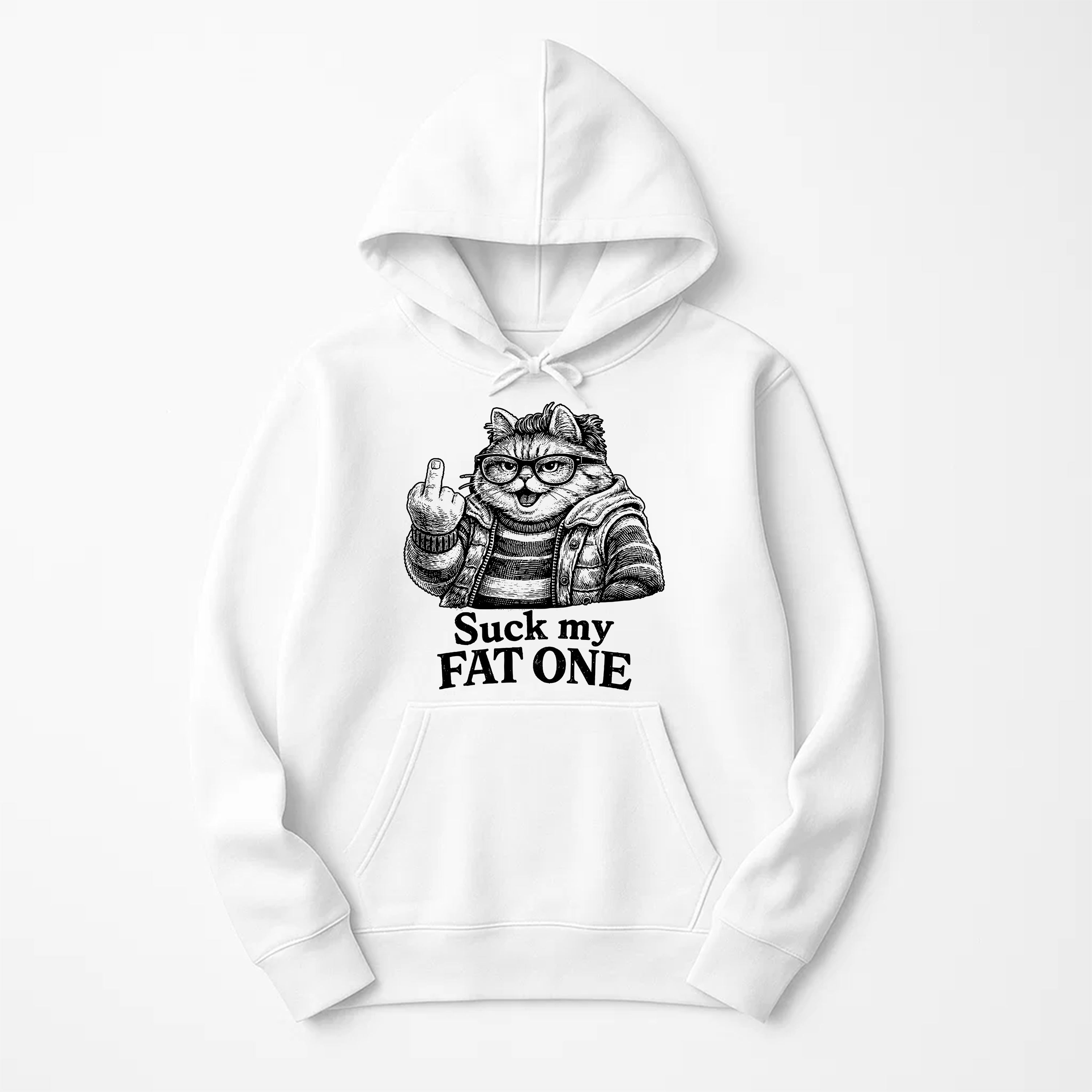 Unisex | Suck My Fat One | Pullover Hoodie