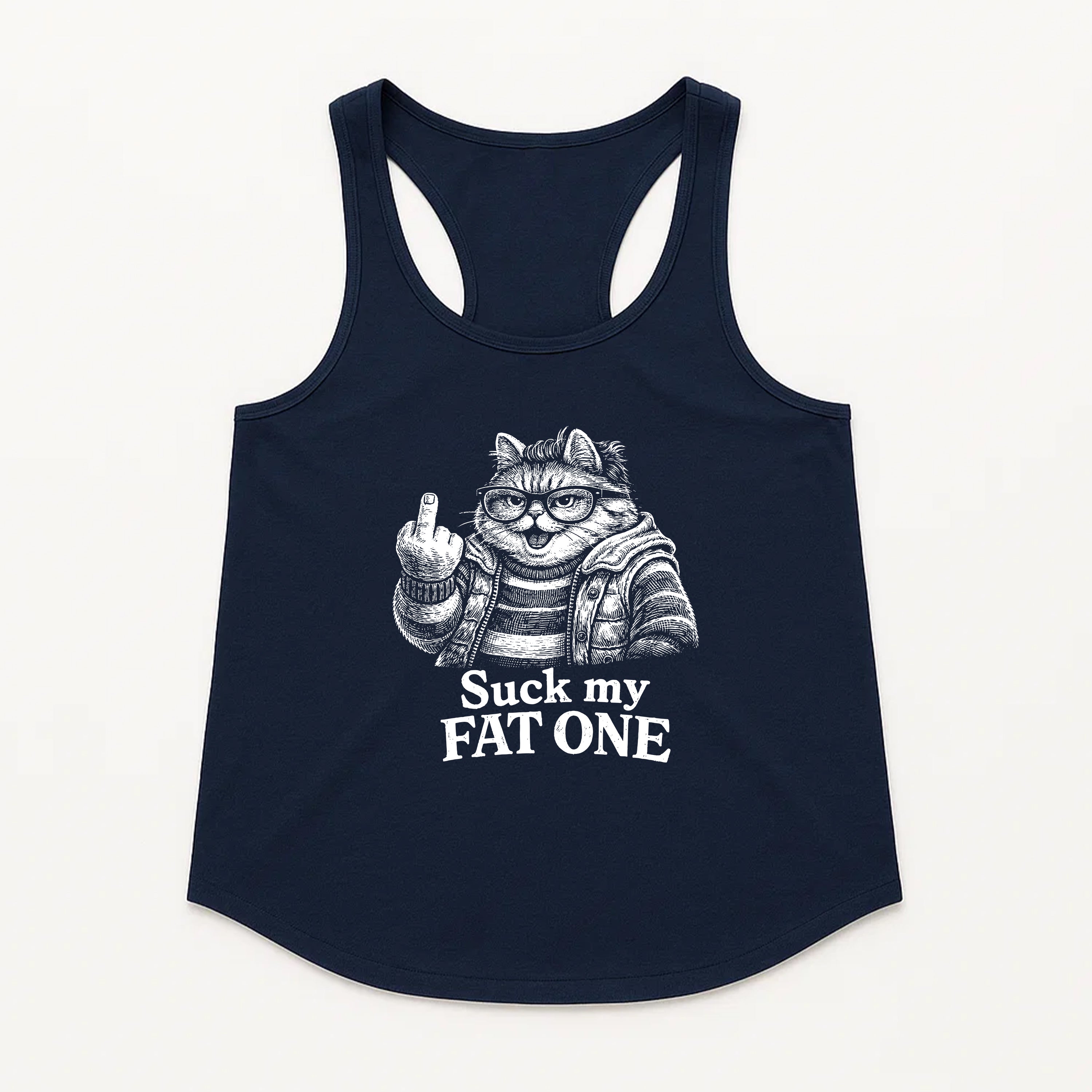 Women's | Suck My Fat One | Racerback Tank