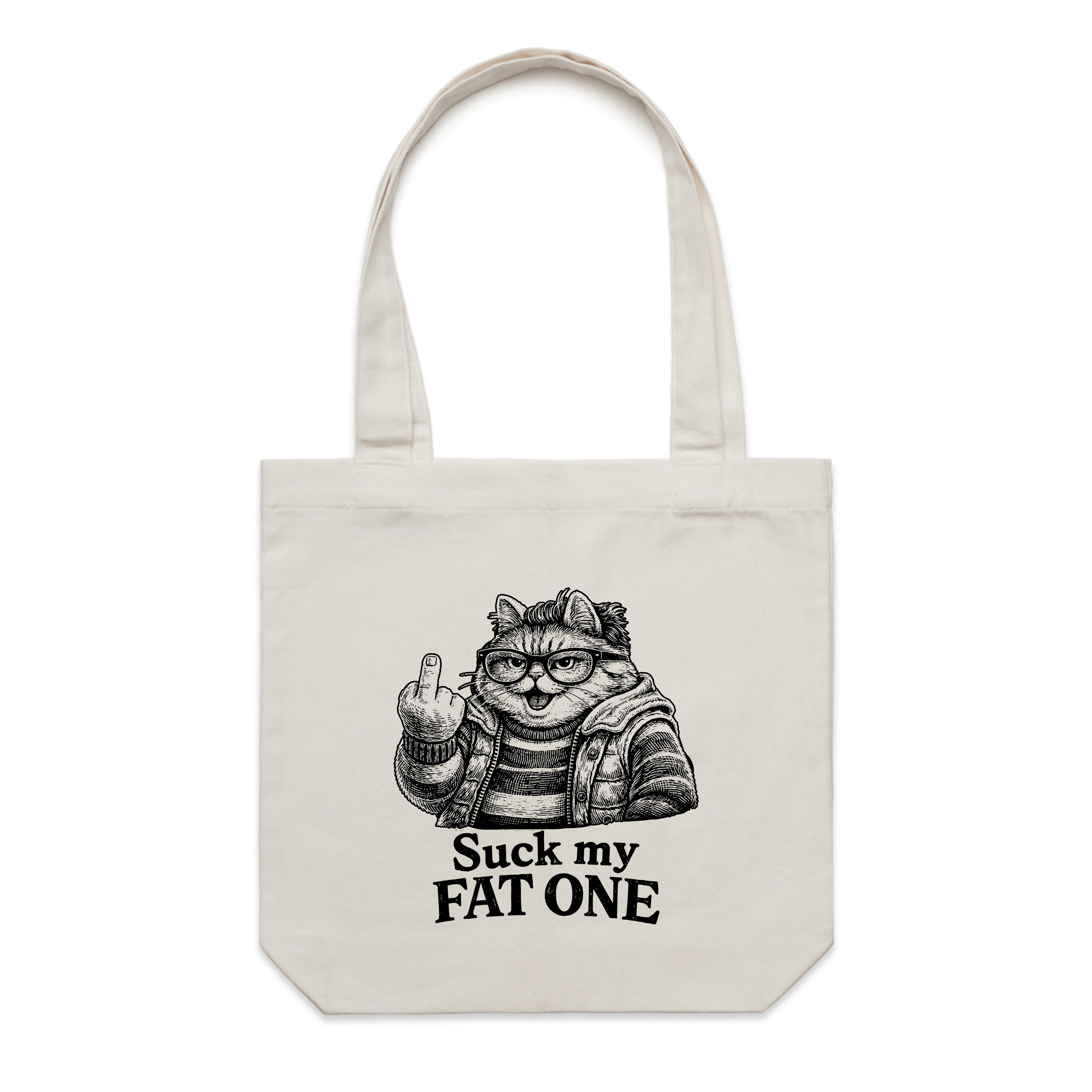Accessory | Suck My Fat One | Canvas Tote