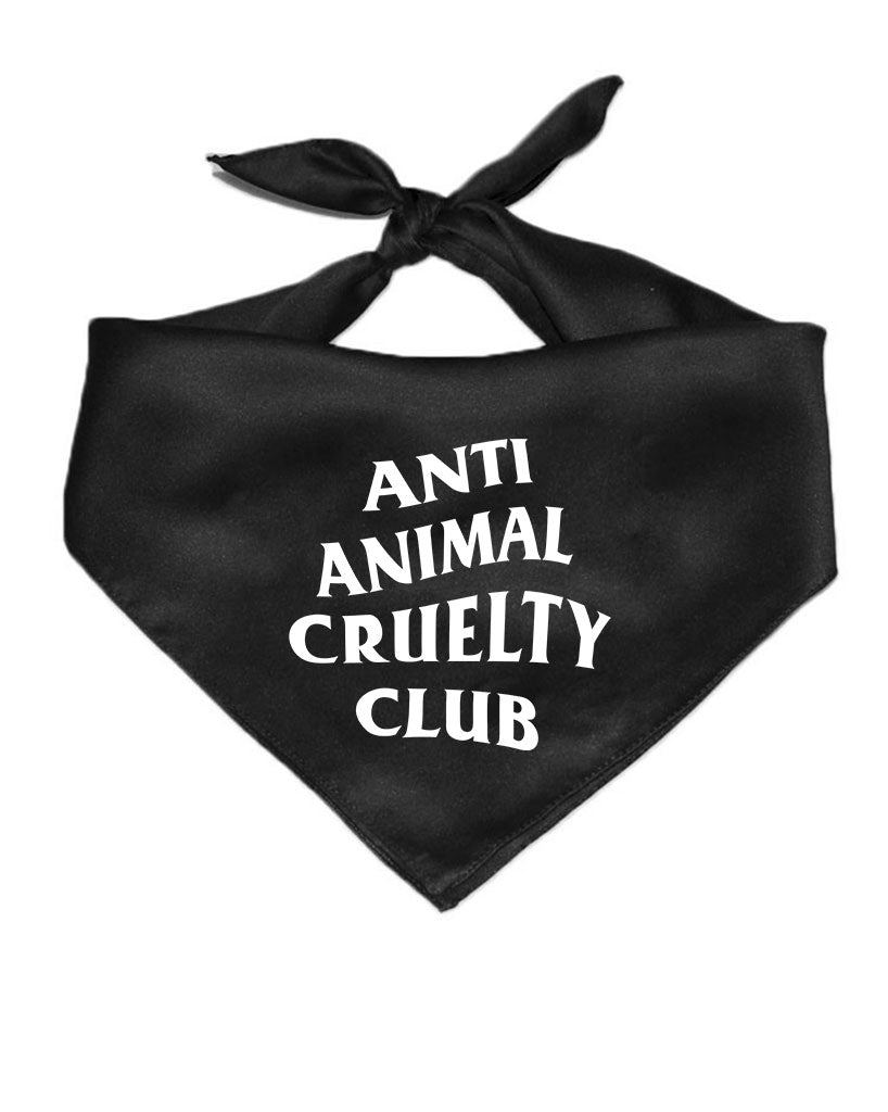 Accessory | Anti Animal Cruelty Club | Square Cotton Bandana