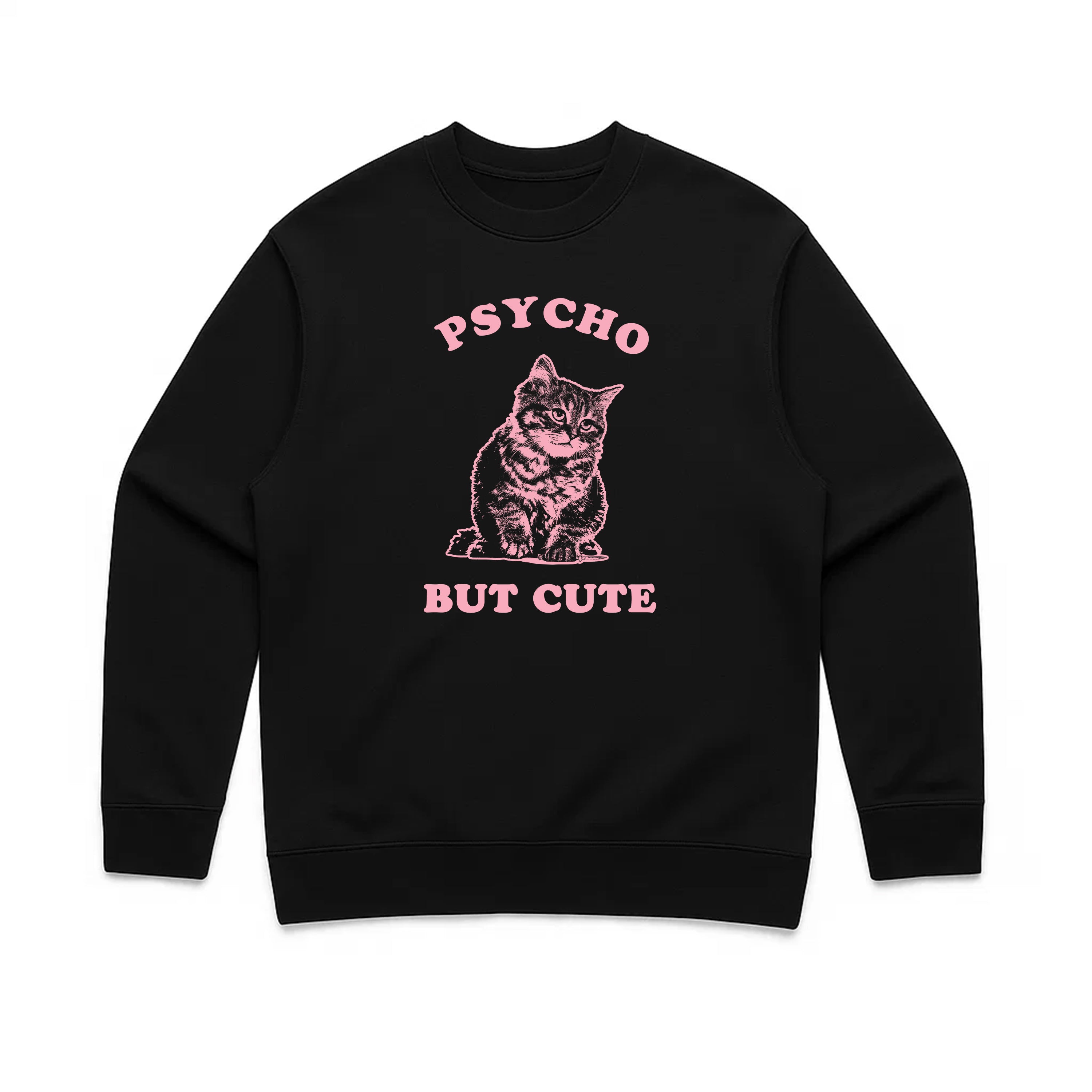 Unisex | Cute But Psycho | Crewneck Sweatshirt