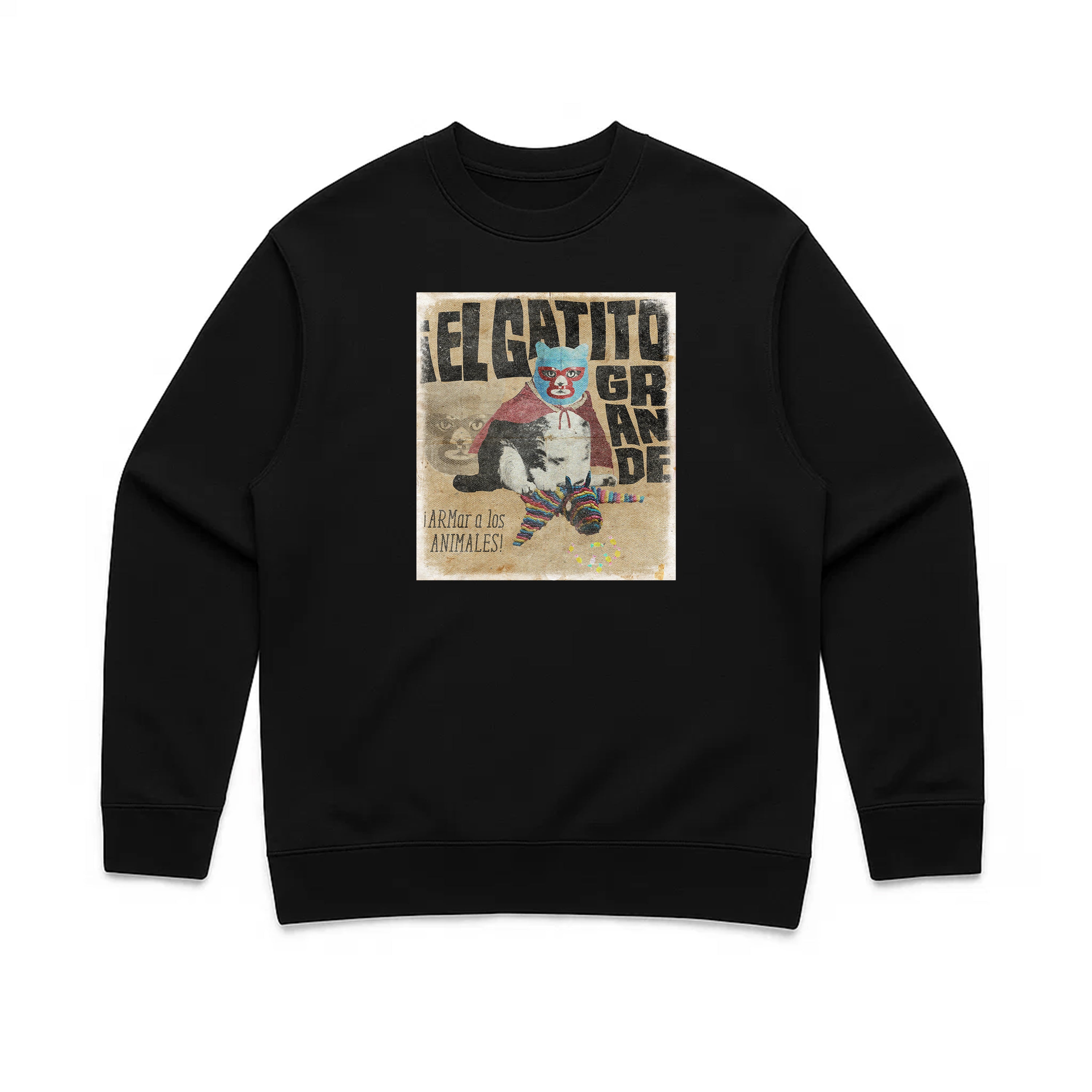 Unisex | El Gatito Grande | Crewneck Sweatshirt