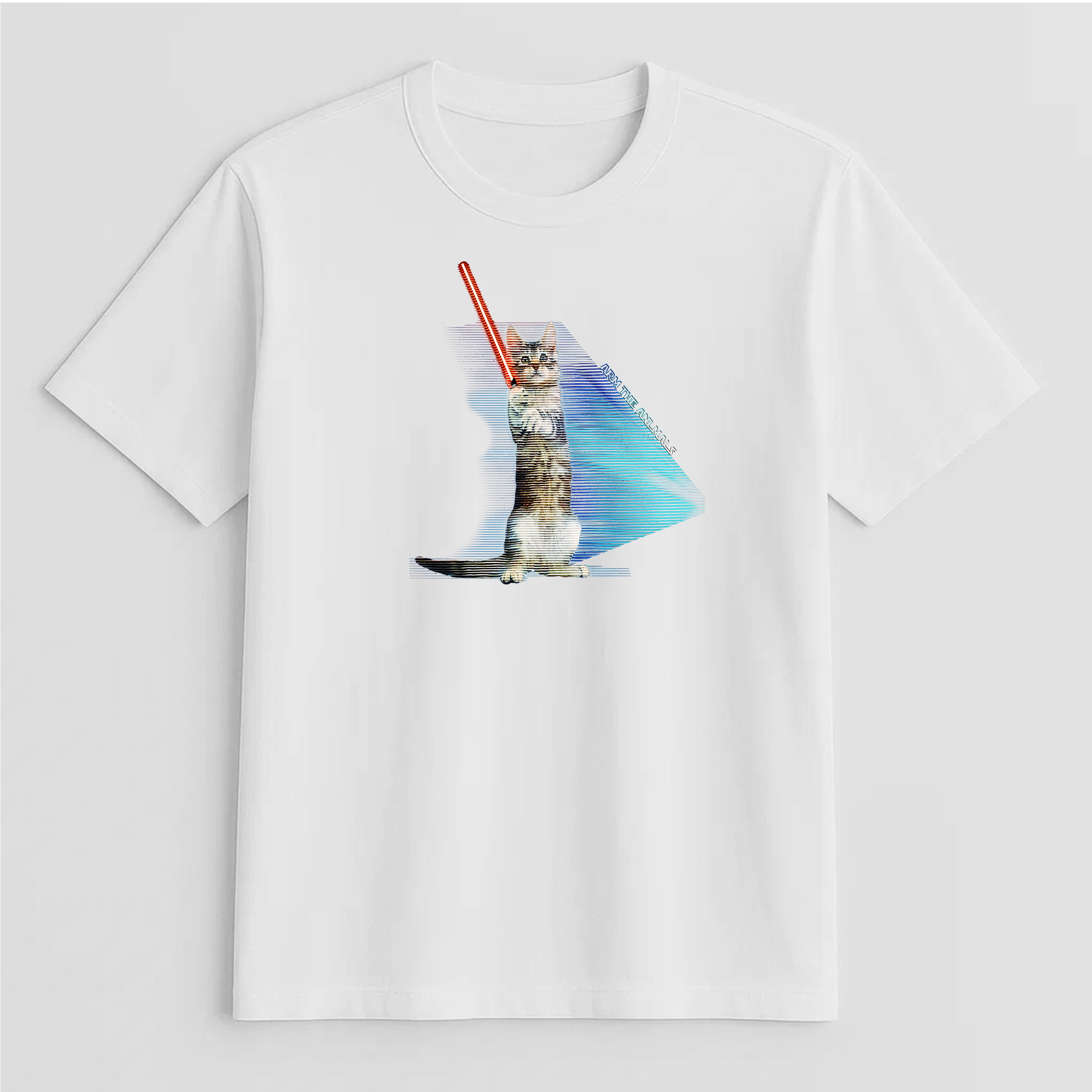 Unisex | Hologram Battle Cat | Tee
