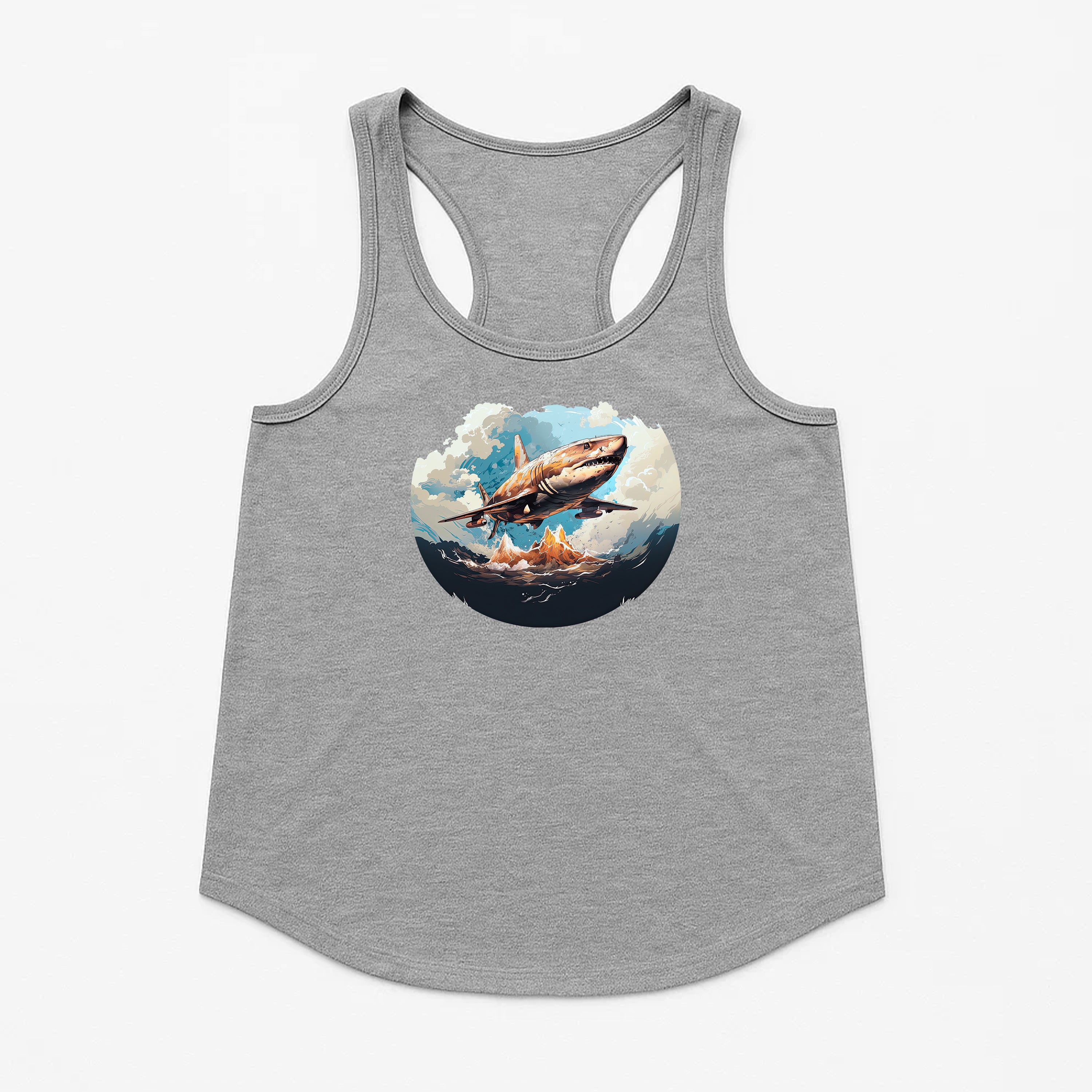 Women's | Air Shark | Racerback Tank