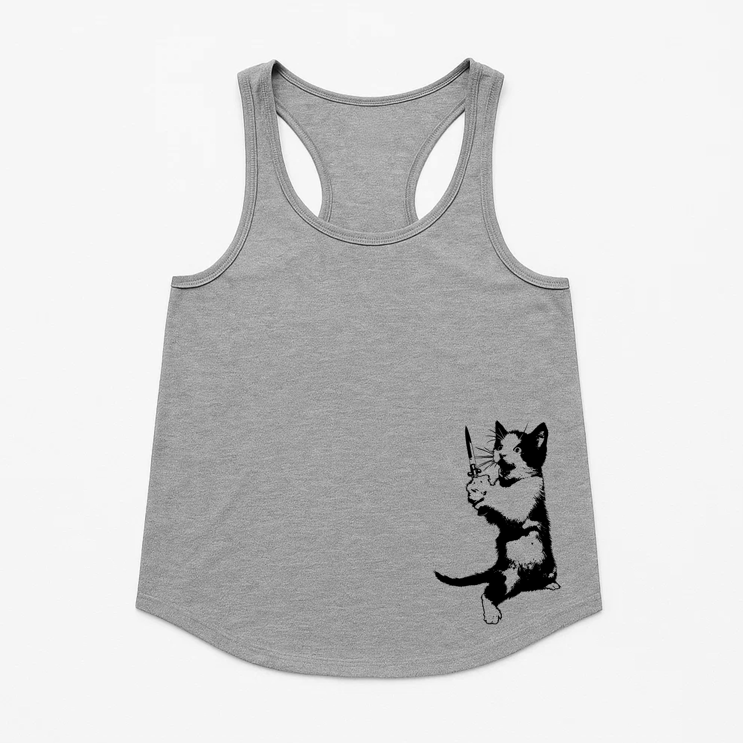 Women's | Cat The Ripper | Racerback Tank