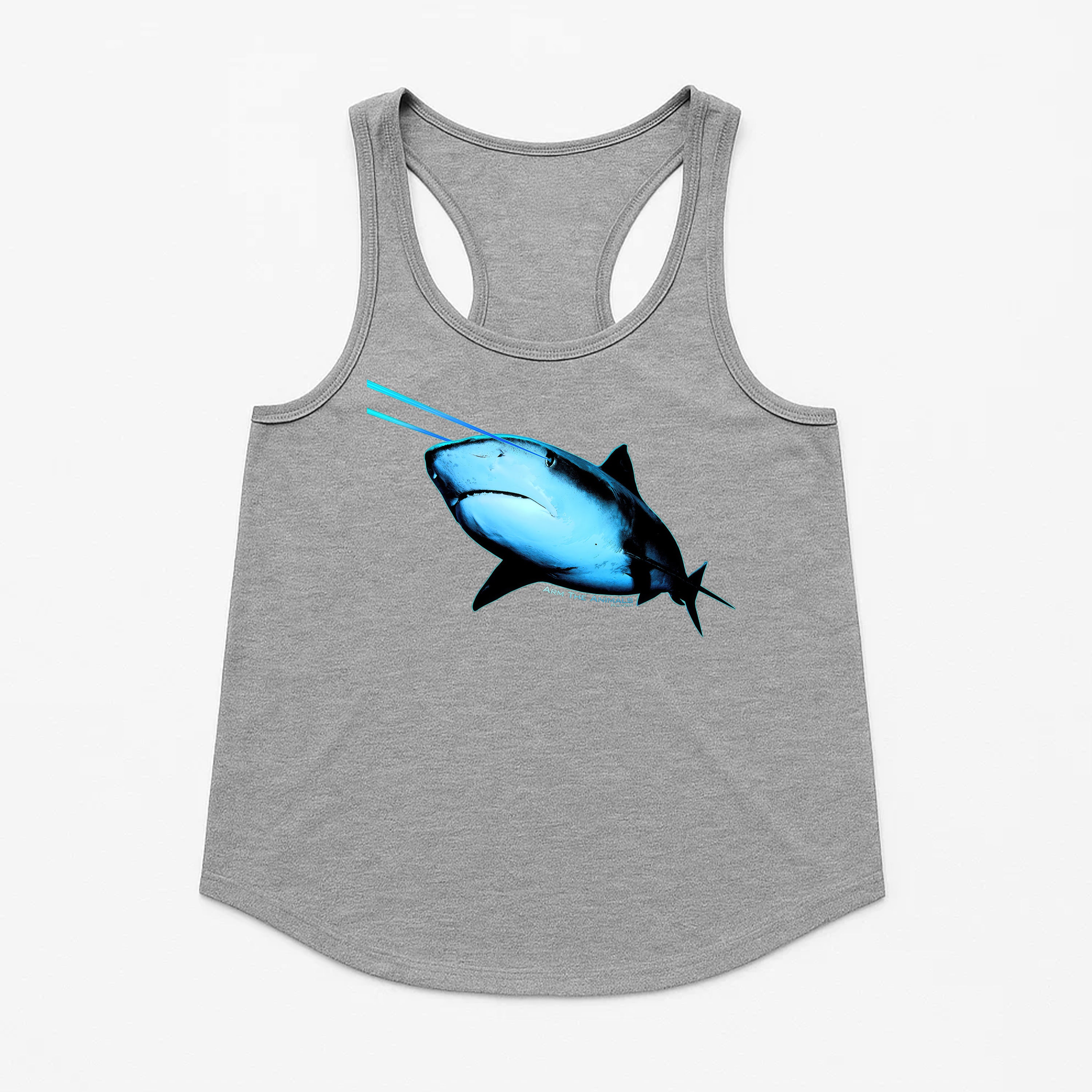 Women's | Laser Eye Shark | Racerback Tank