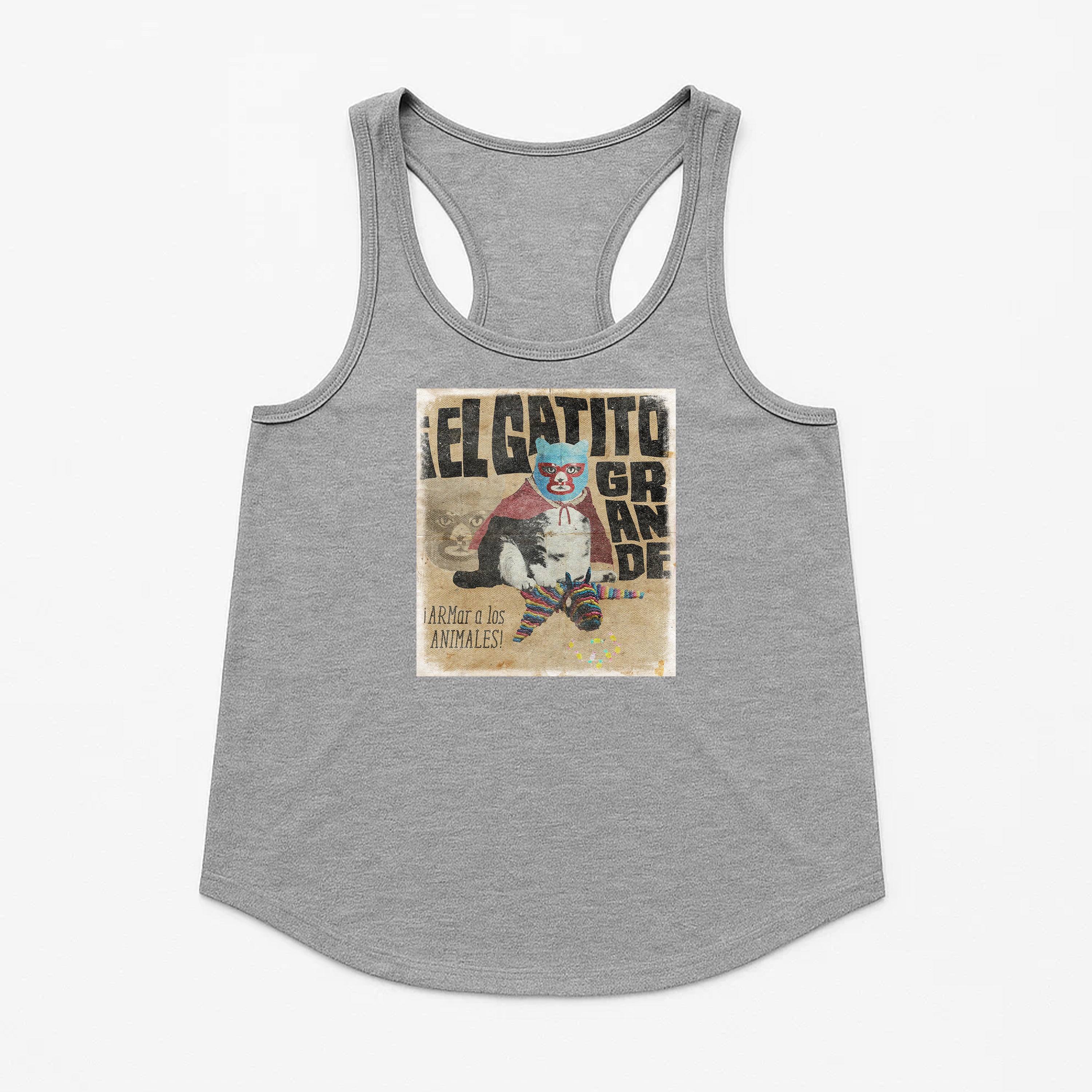 Women's | El Gatito Grande | Racerback Tank