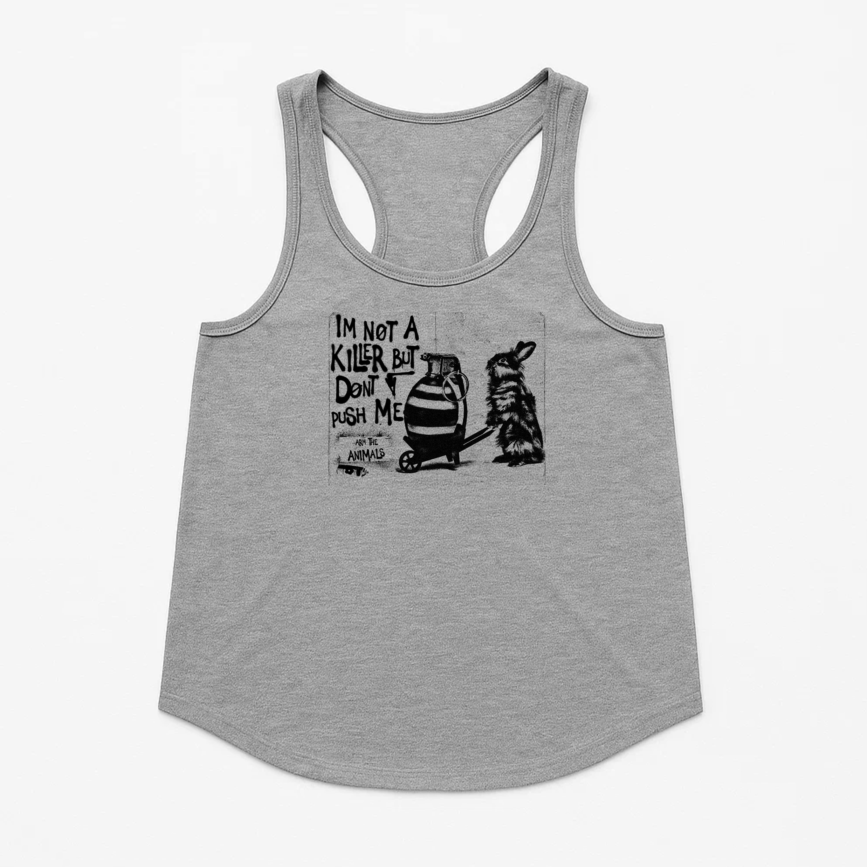 Women's | Don't Push Me | Racerback Tank