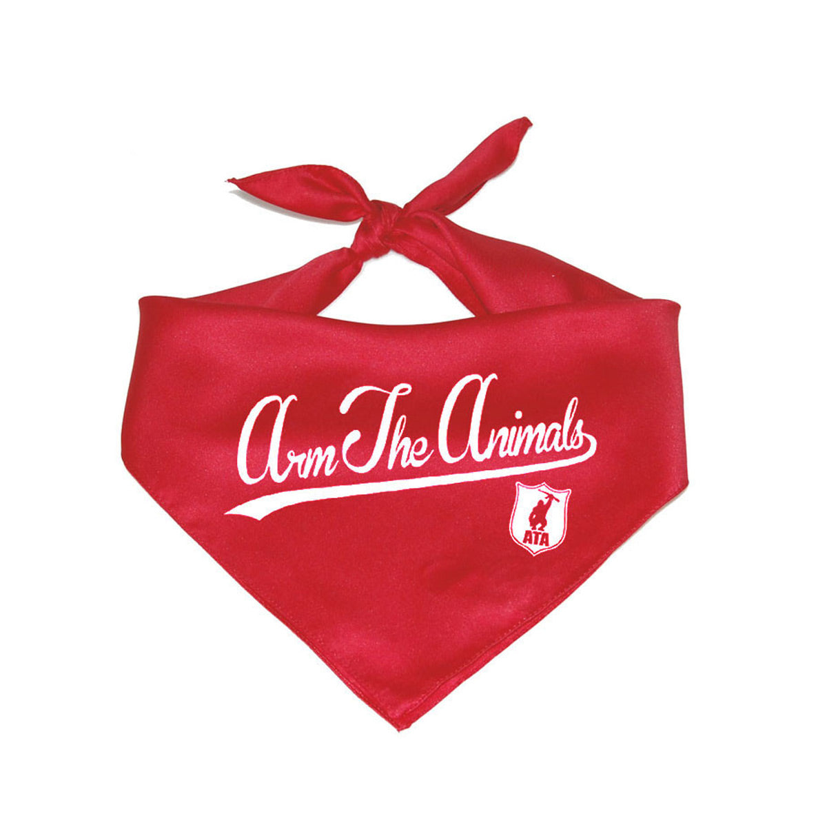 Accessory | ATA Script Logo | Square Cotton Bandana