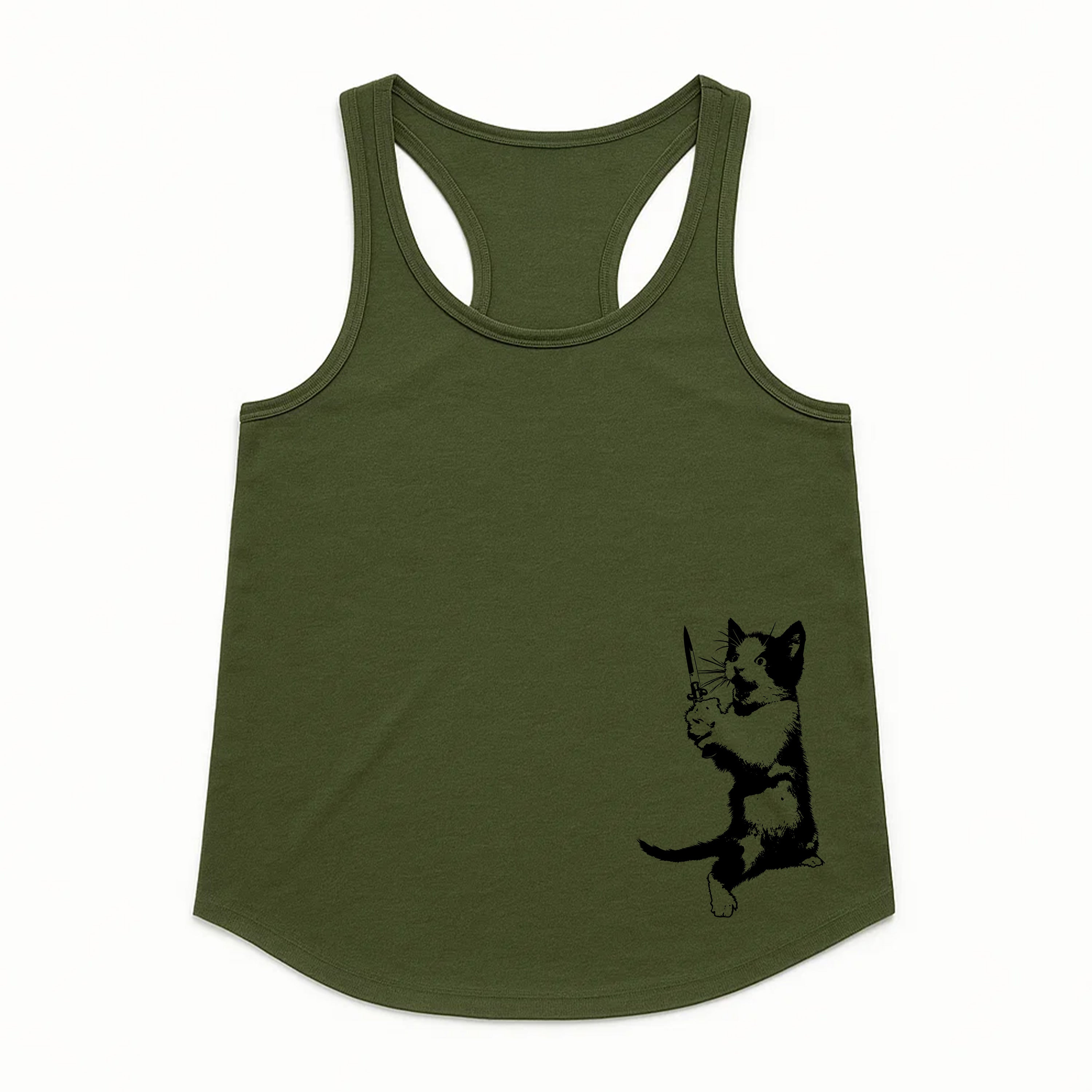 Women's | Cat The Ripper | Racerback Tank