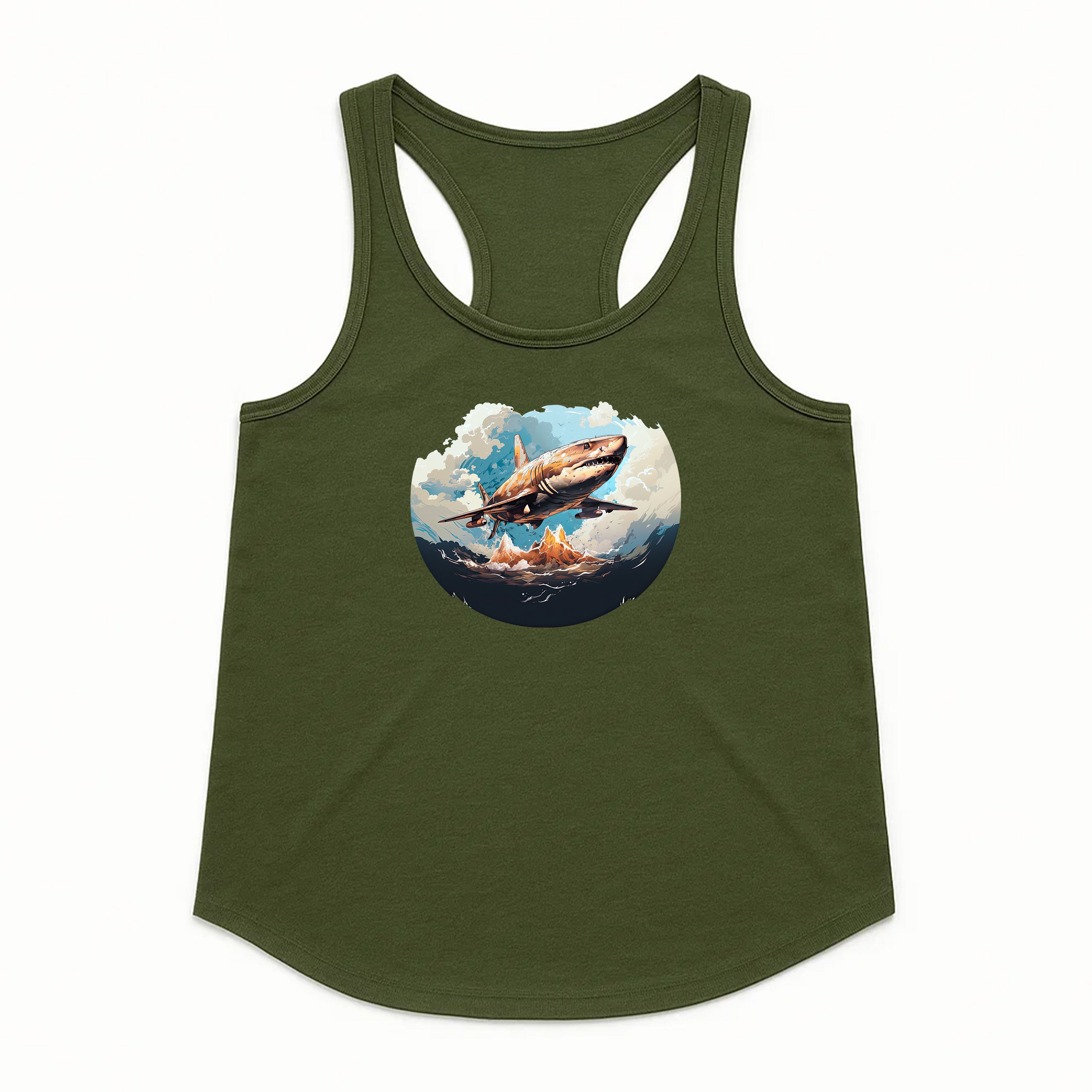 Women's | Air Shark | Racerback Tank